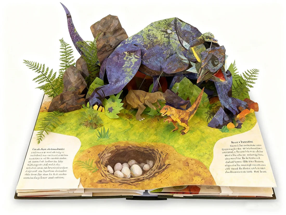 BrüllBuch – 3D-Pop-up-Buchreihe über die Urzeit