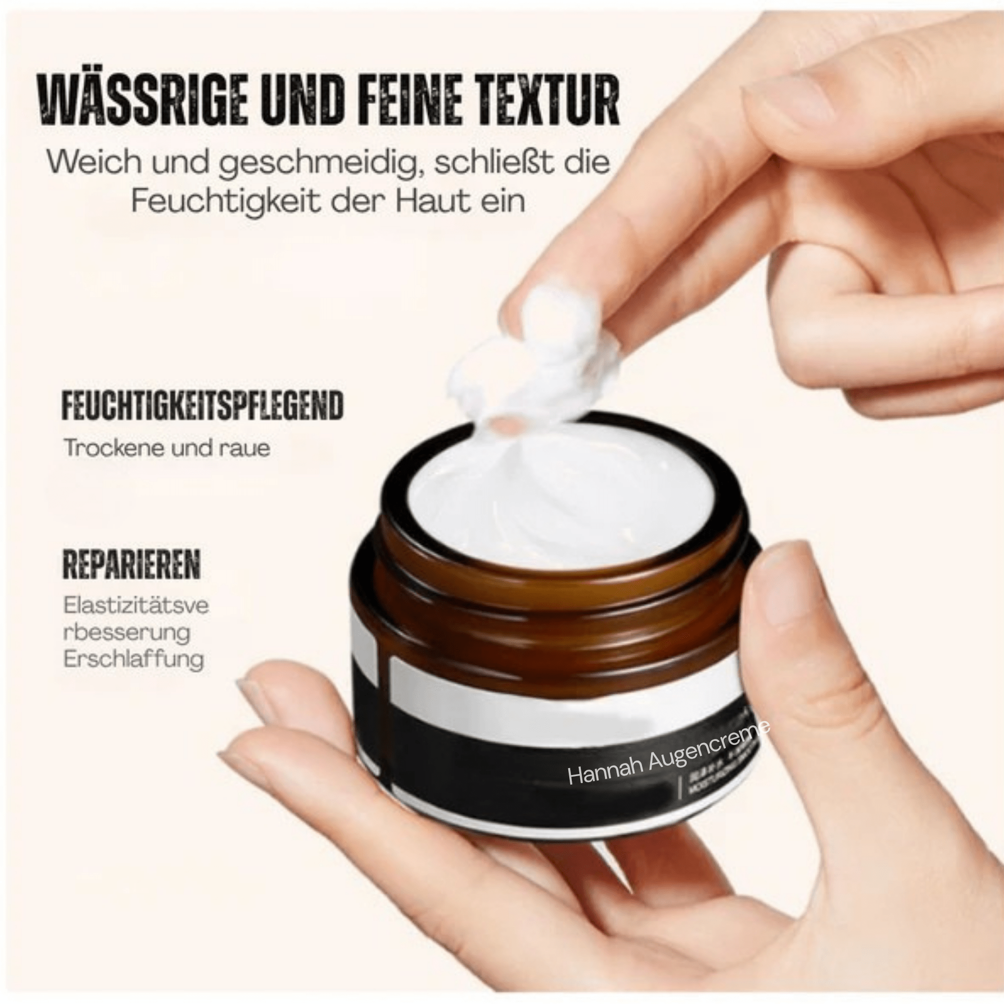 1 + 1 GRATIS | Hannah™ Direkt liftende Augencreme - Sopheria