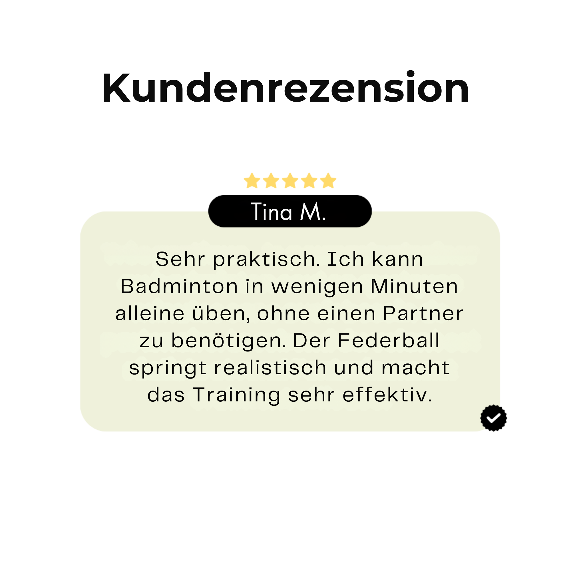 FederFit™ / Trainingsset Für Badminton