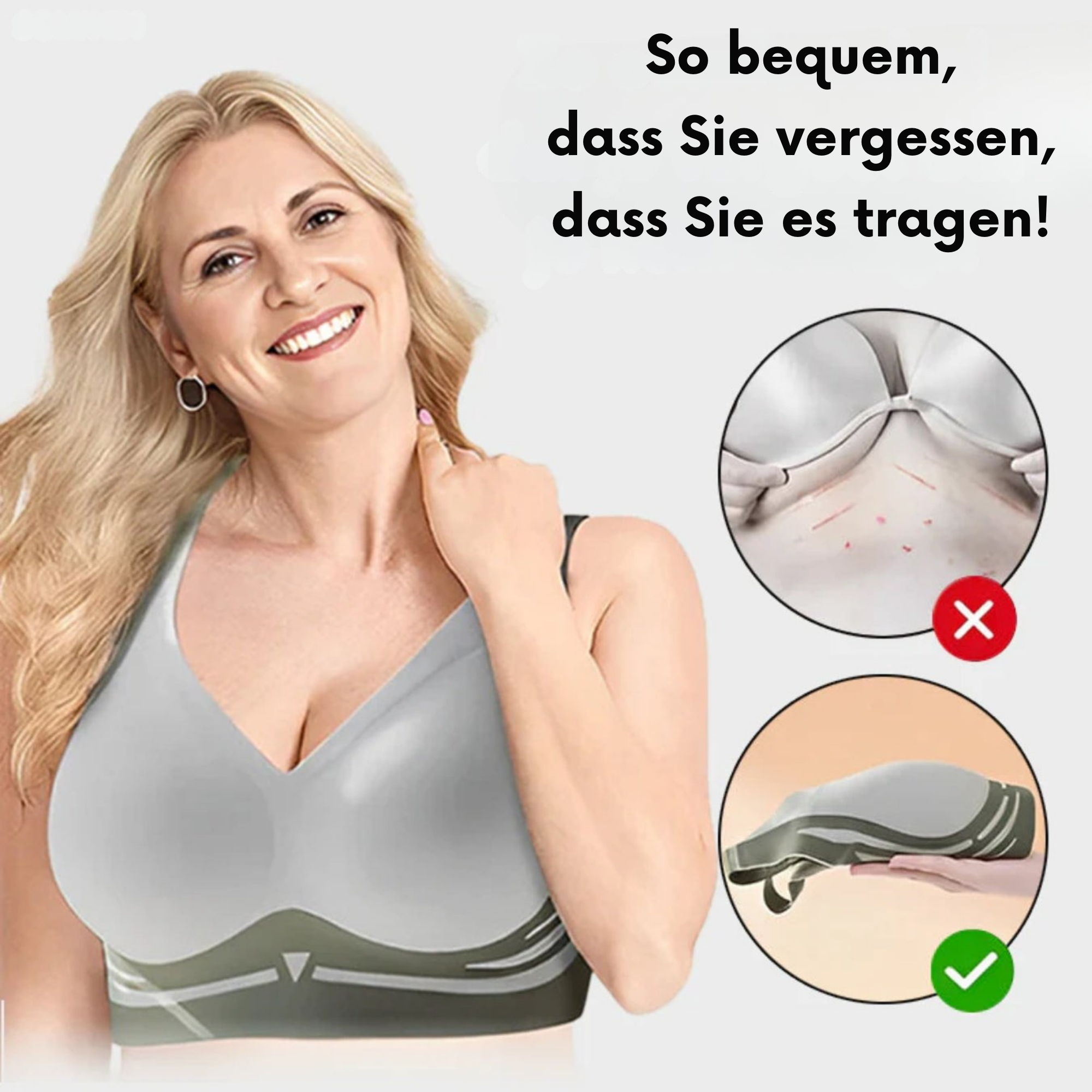 KurvenKomfort™ / Der Bequemste BH! (2+2 GRATIS)