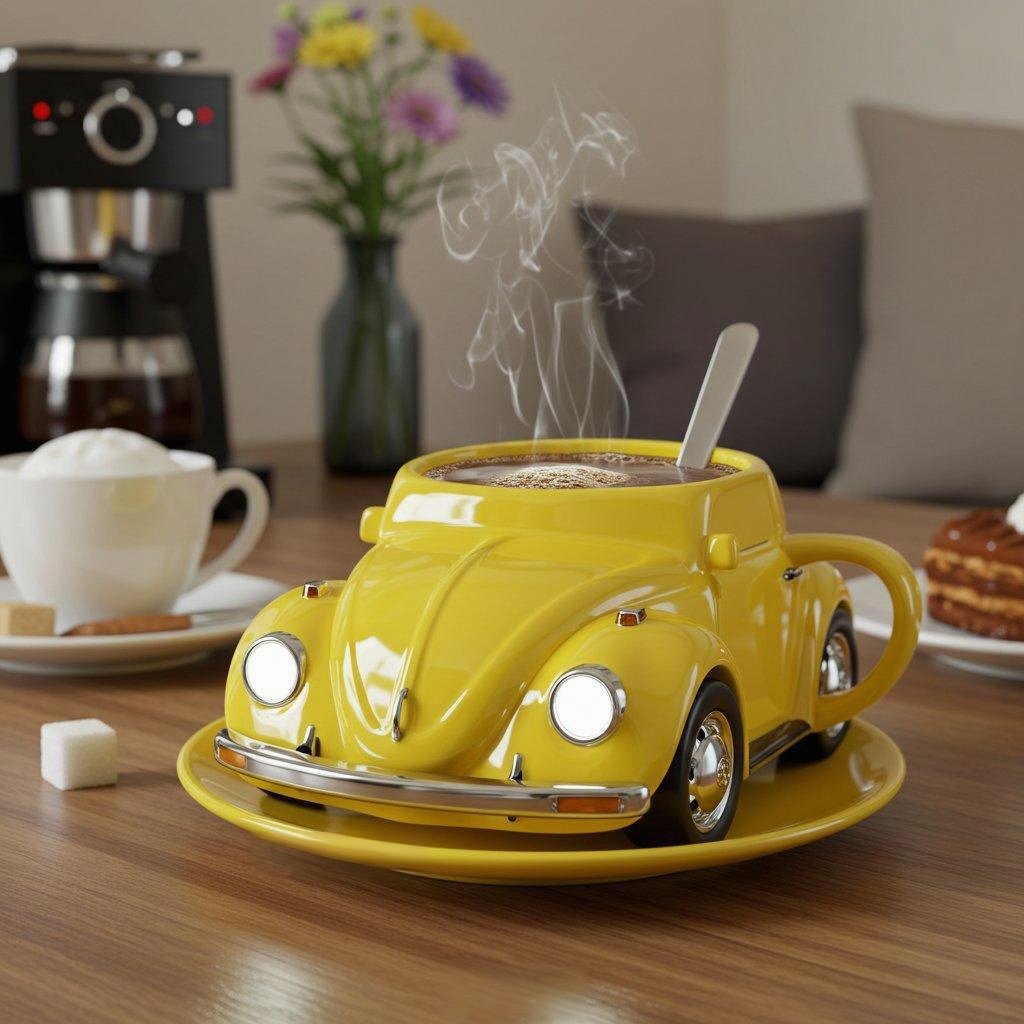 KäferKaffee™ / Kaffeetasse aus Keramik