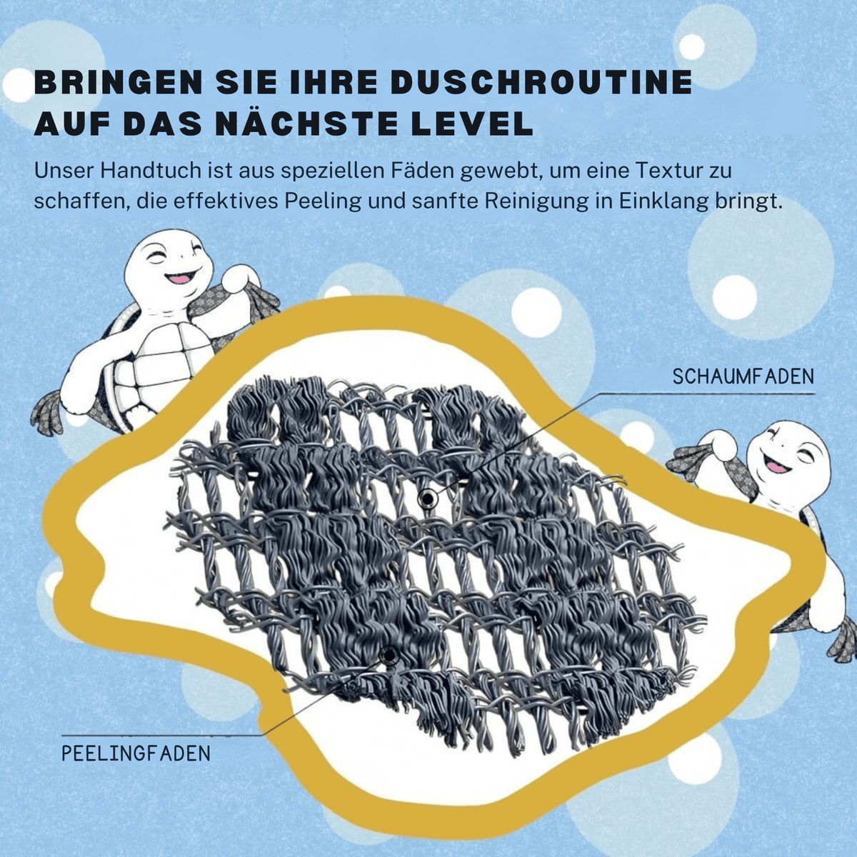 1+1 GRATIS | Luisa Peelingtuch – Antibakterielle Tiefenreinigung für seidig glatte Haut - Sopheria