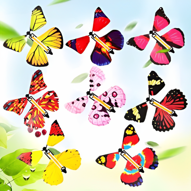 1+1 GRATIS TEMPORÄR | MagicFlutter / Schmetterlinge für Geschenkboxen und Karten - Sopheria