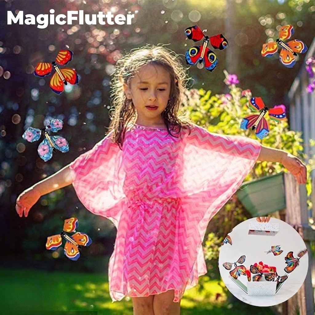 1+1 GRATIS TEMPORÄR | MagicFlutter / Schmetterlinge für Geschenkboxen und Karten - Sopheria