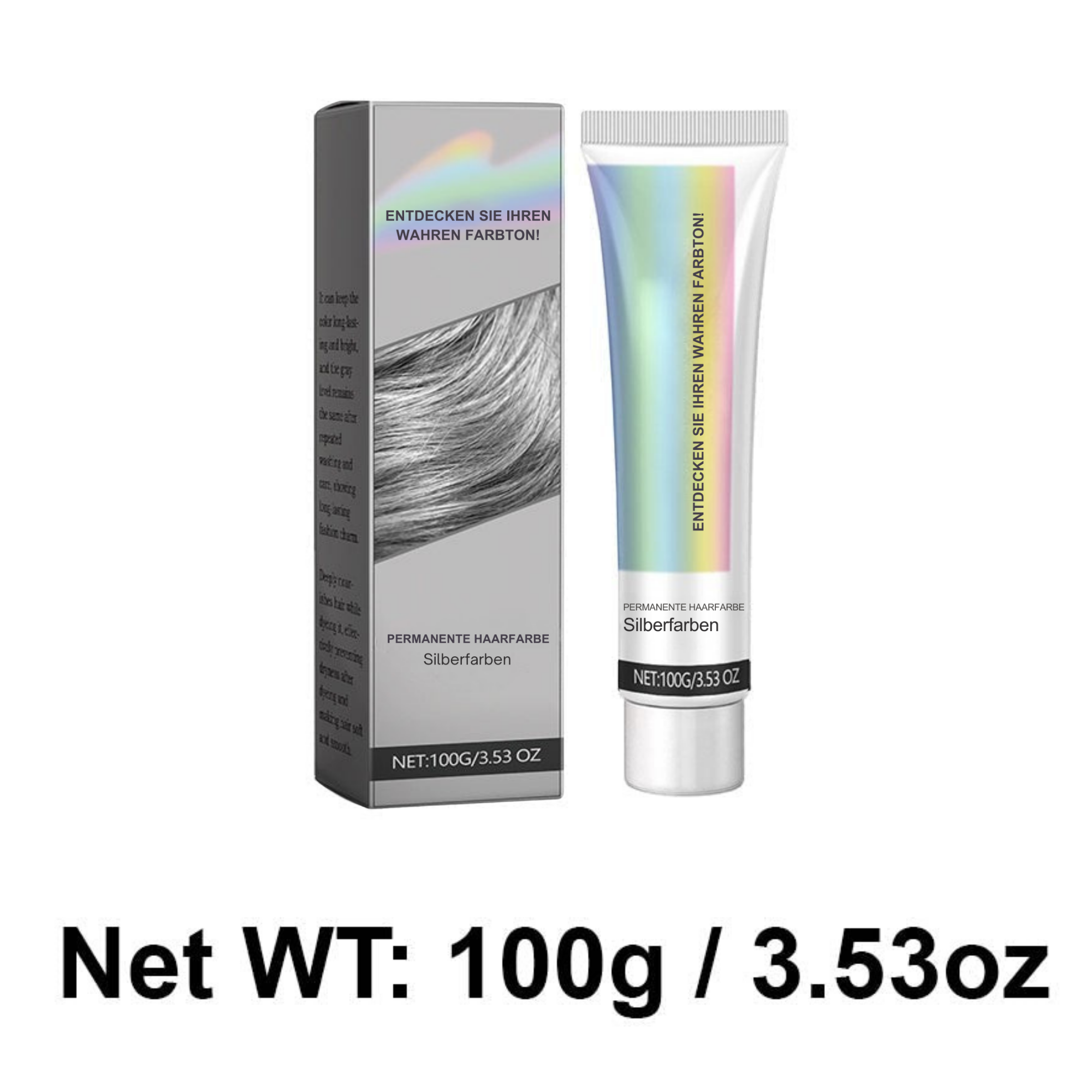 SilberSeide™ / Verwandle Haare In Ein Strahlendes, Gesundes Silber! (1+1 GRATIS)