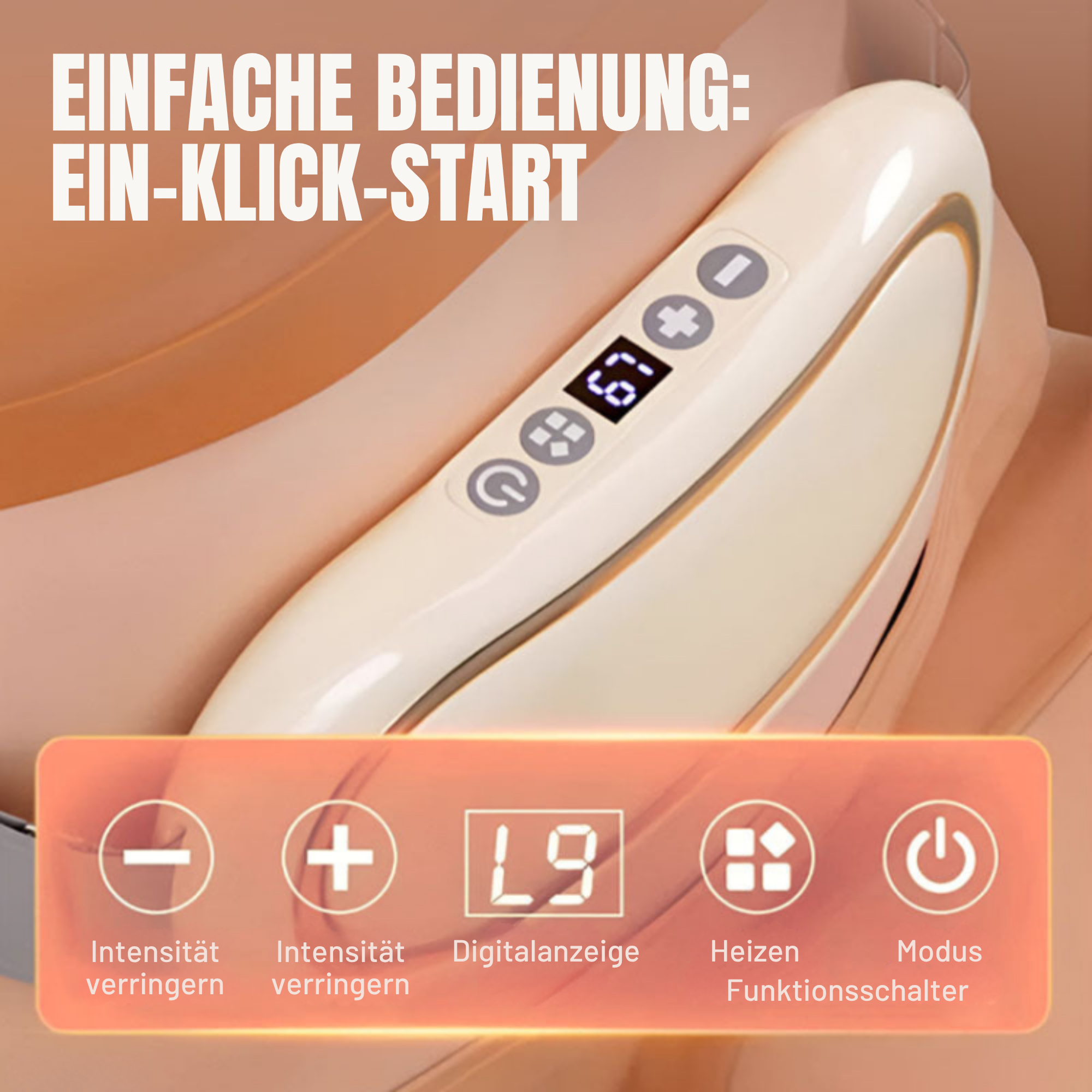 Jetzt 50% Rabatt | Waltraud Bauchtrainer – Straffer Bauch durch Wärme & EMS ohne Fitnessstudio