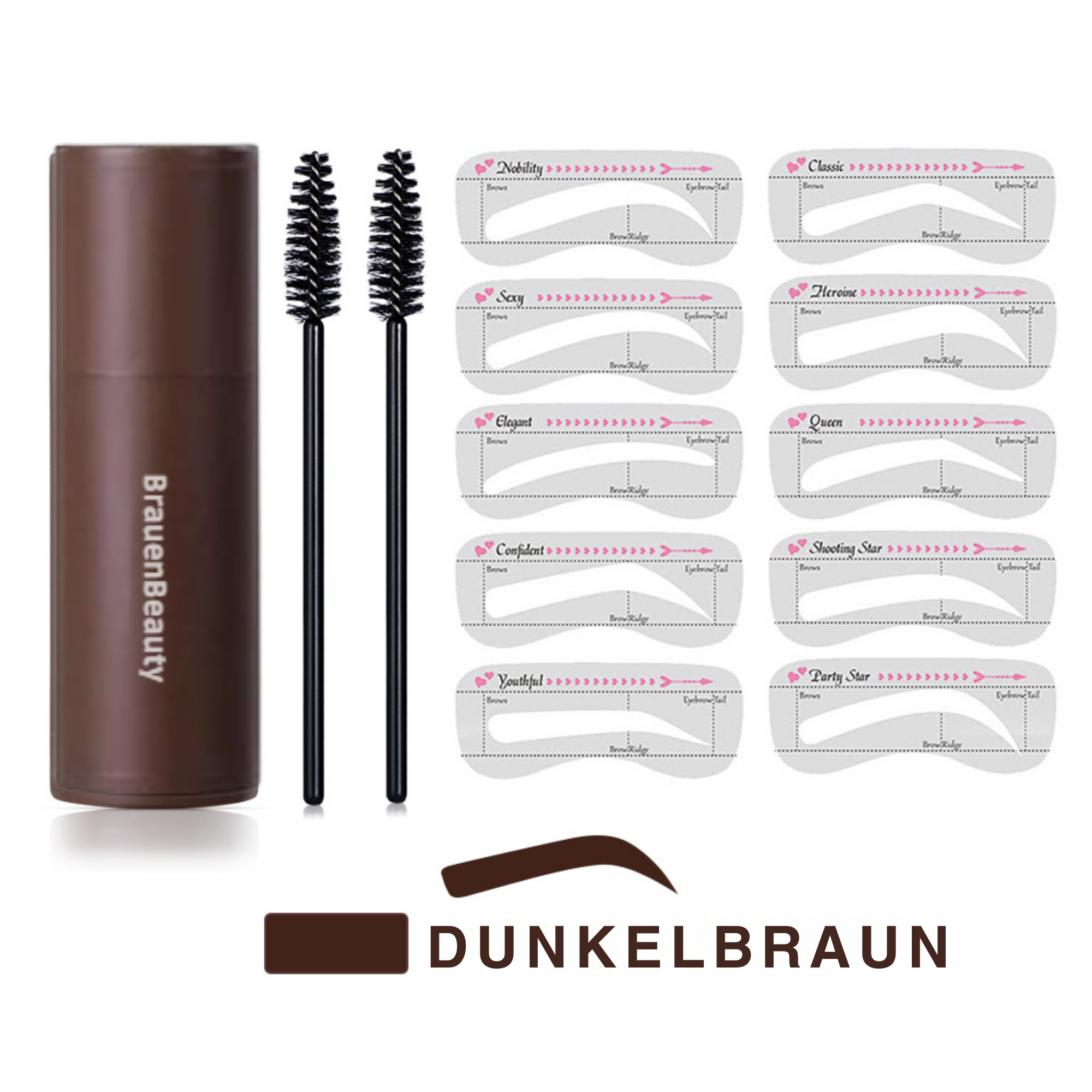 BrauenBeauty™ / Revolutionäres Augenbrauen Styling Set