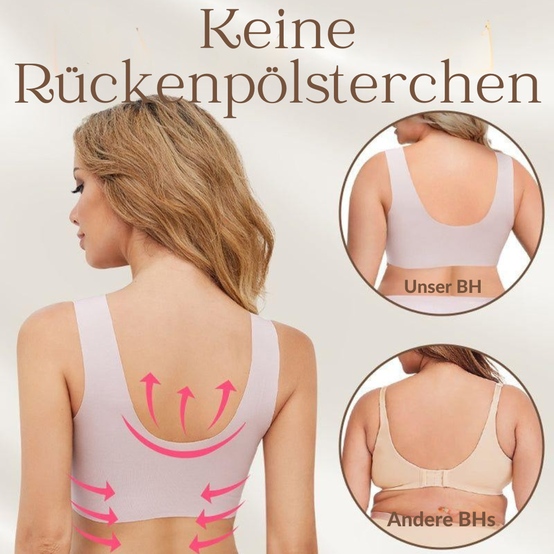 Nahtloser, sexy Push-up-BH ohne Bügel | Carivelle
