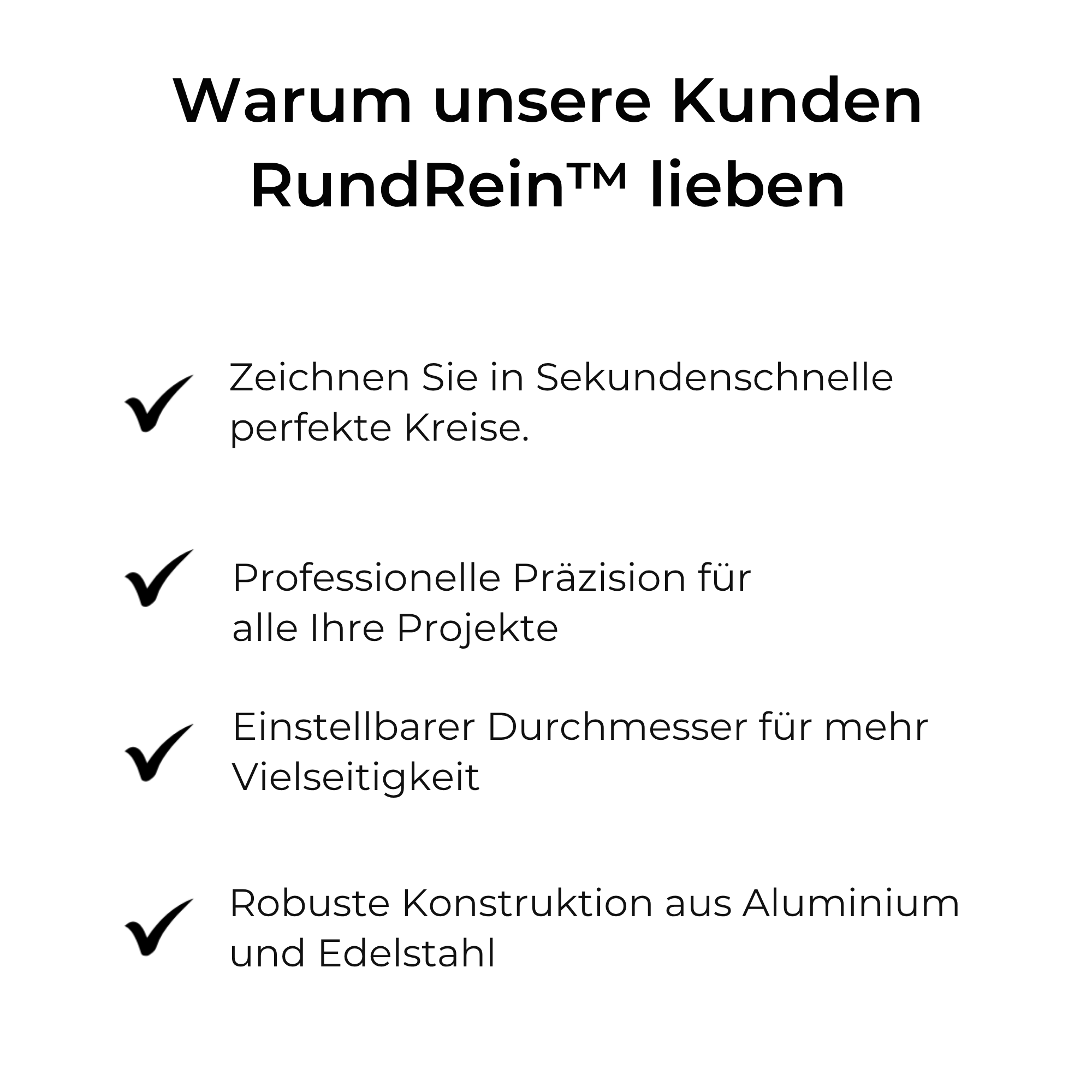 RundRein™ / Kreiszeichnungswerkzeug