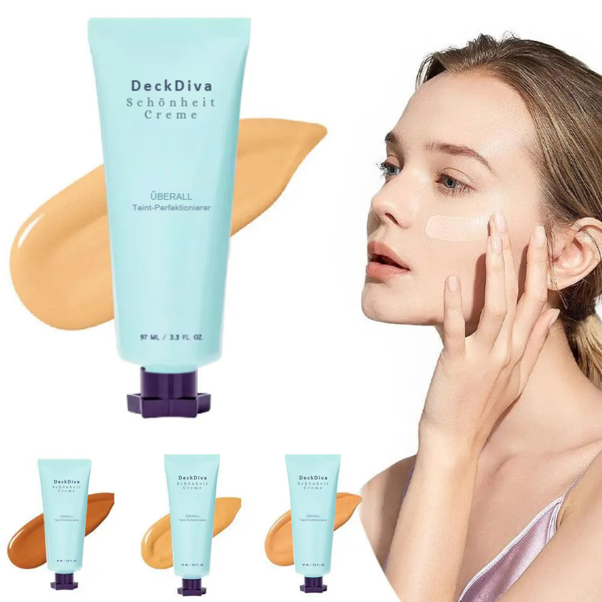 DeckDiva™ / Strahlende, Makellose Haut Entdecken (1+1 Gratis)