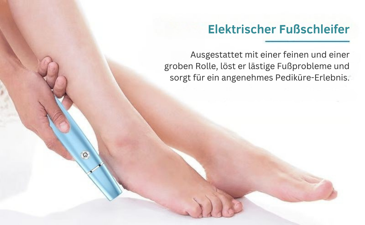Eva Elektrischer Hornhautentferner – Schmerzfreie Entfernung von Hornhaut mit Profi-Leistung & Komfort