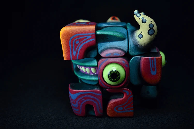 ChaosKubus – Handgefertigtes Kunstspielzeug trifft auf Puzzle-Monster