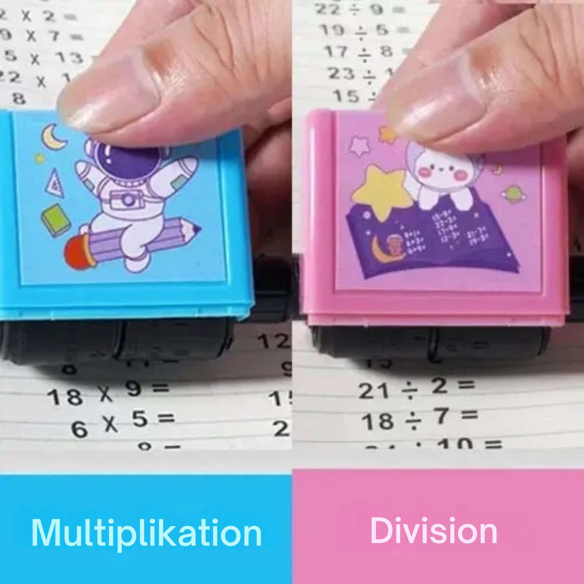 MatheMagie™ /  Brain Boost Magischer Mathematik-Stempel