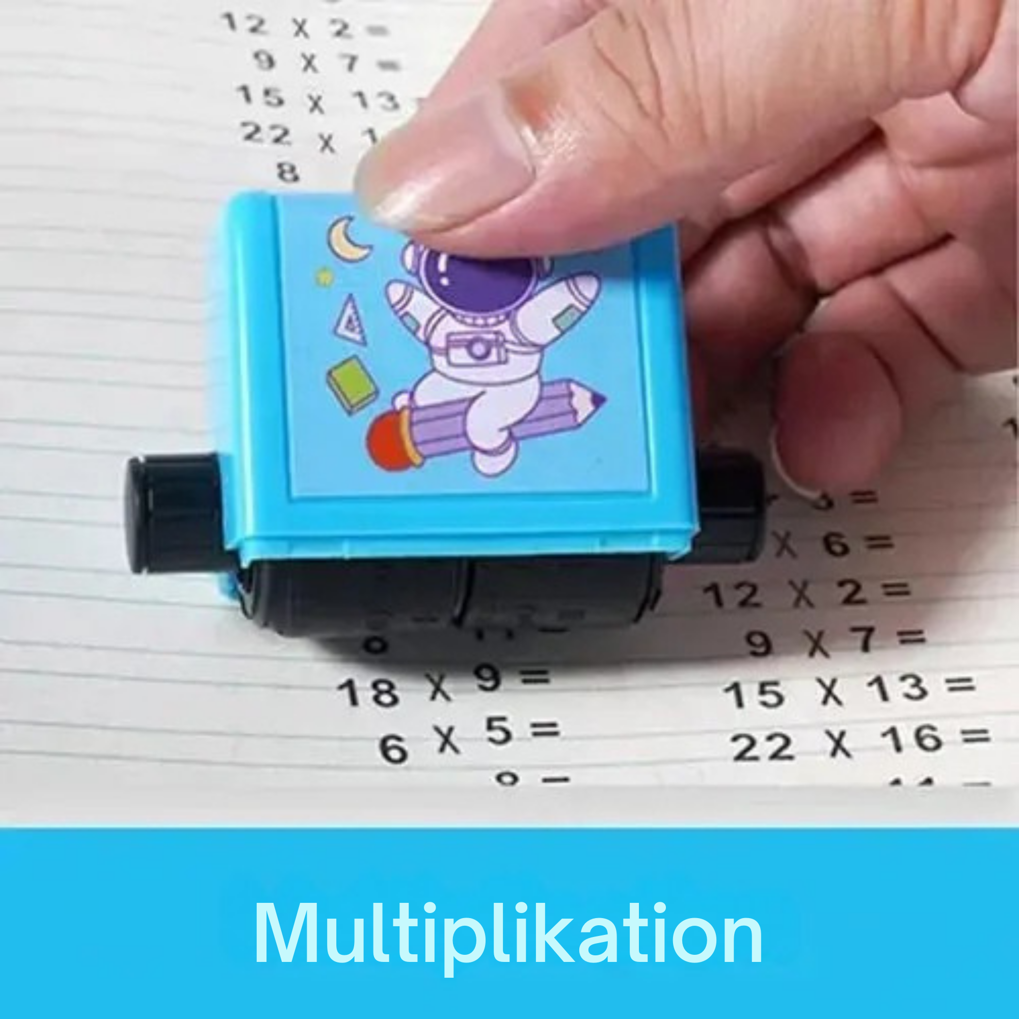 MatheMagie™ /  Brain Boost Magischer Mathematik-Stempel