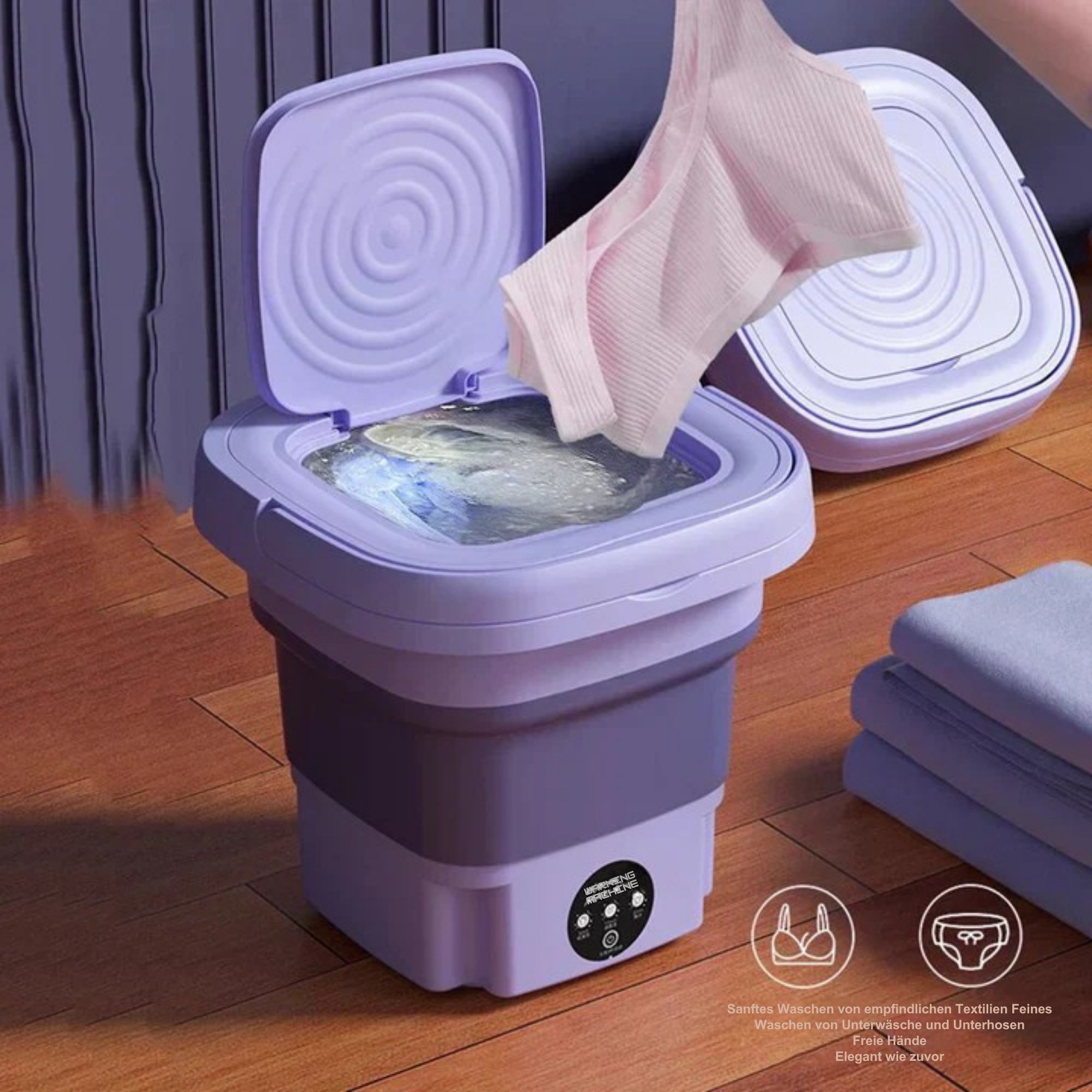 WaschWunder™ / Mini Tragbare Waschmaschine + GRATIS Wäschetrockner
