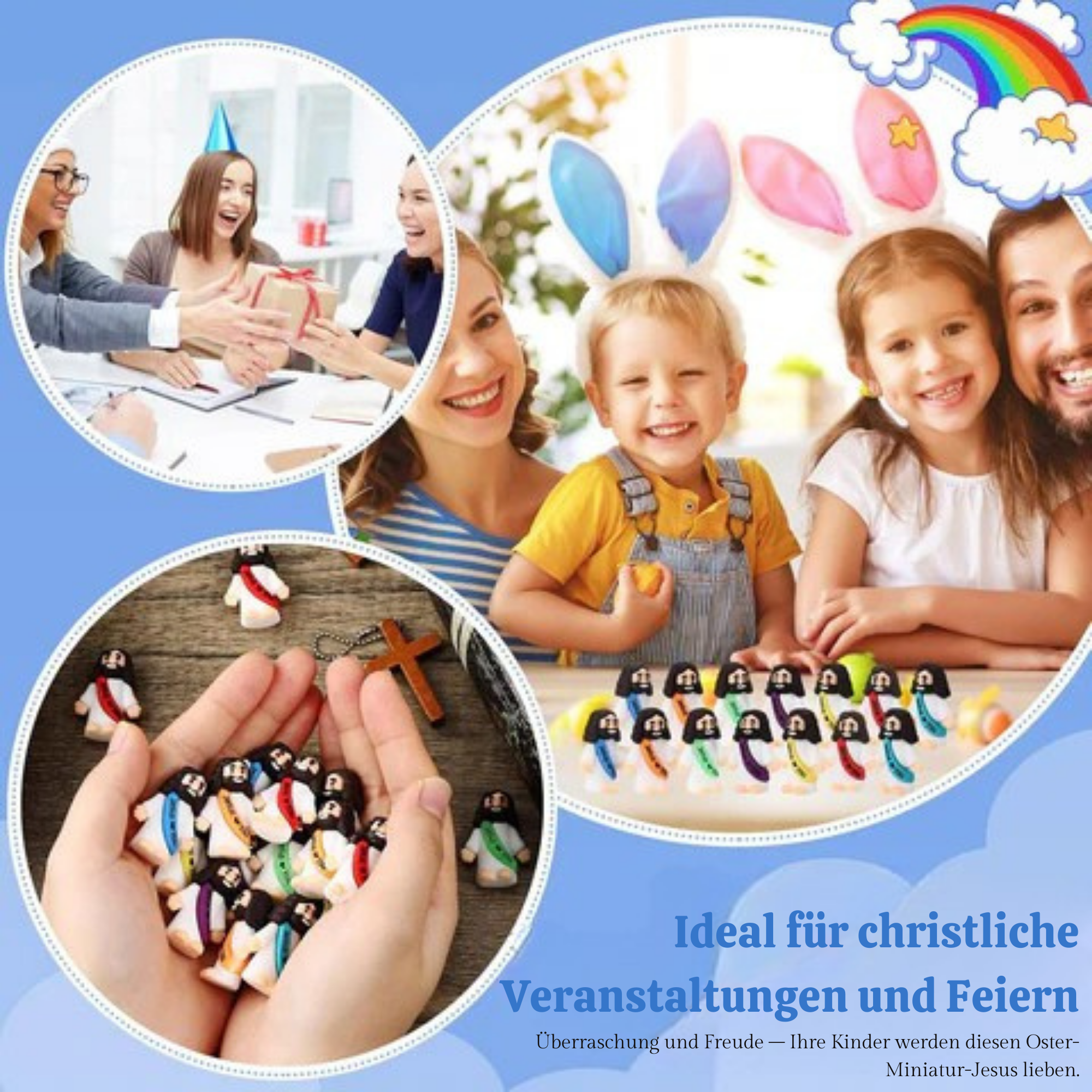 KreuzKraft™ / Kreative Jesus Liebt Dich Figuren