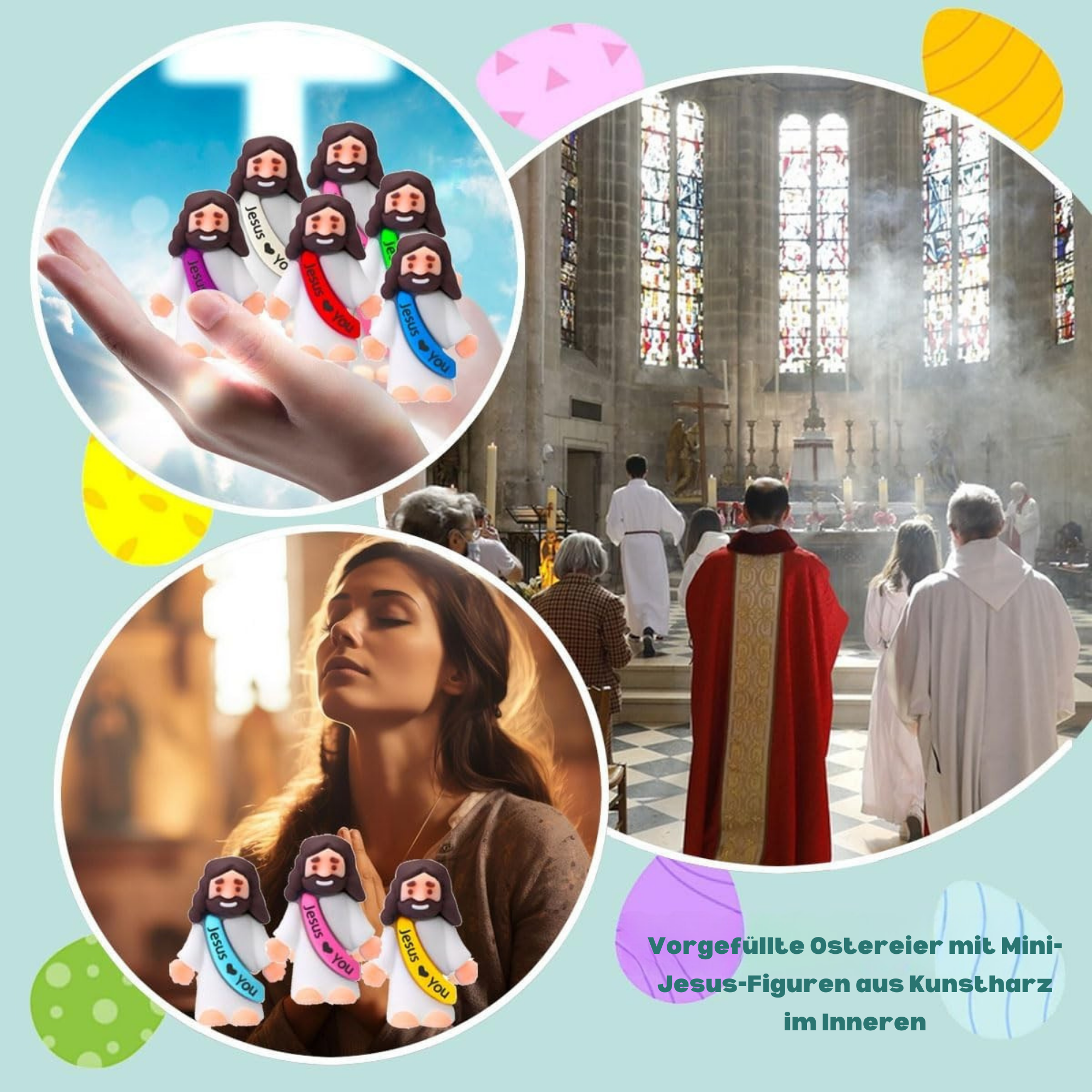 KreuzKraft™ / Kreative Jesus Liebt Dich Figuren