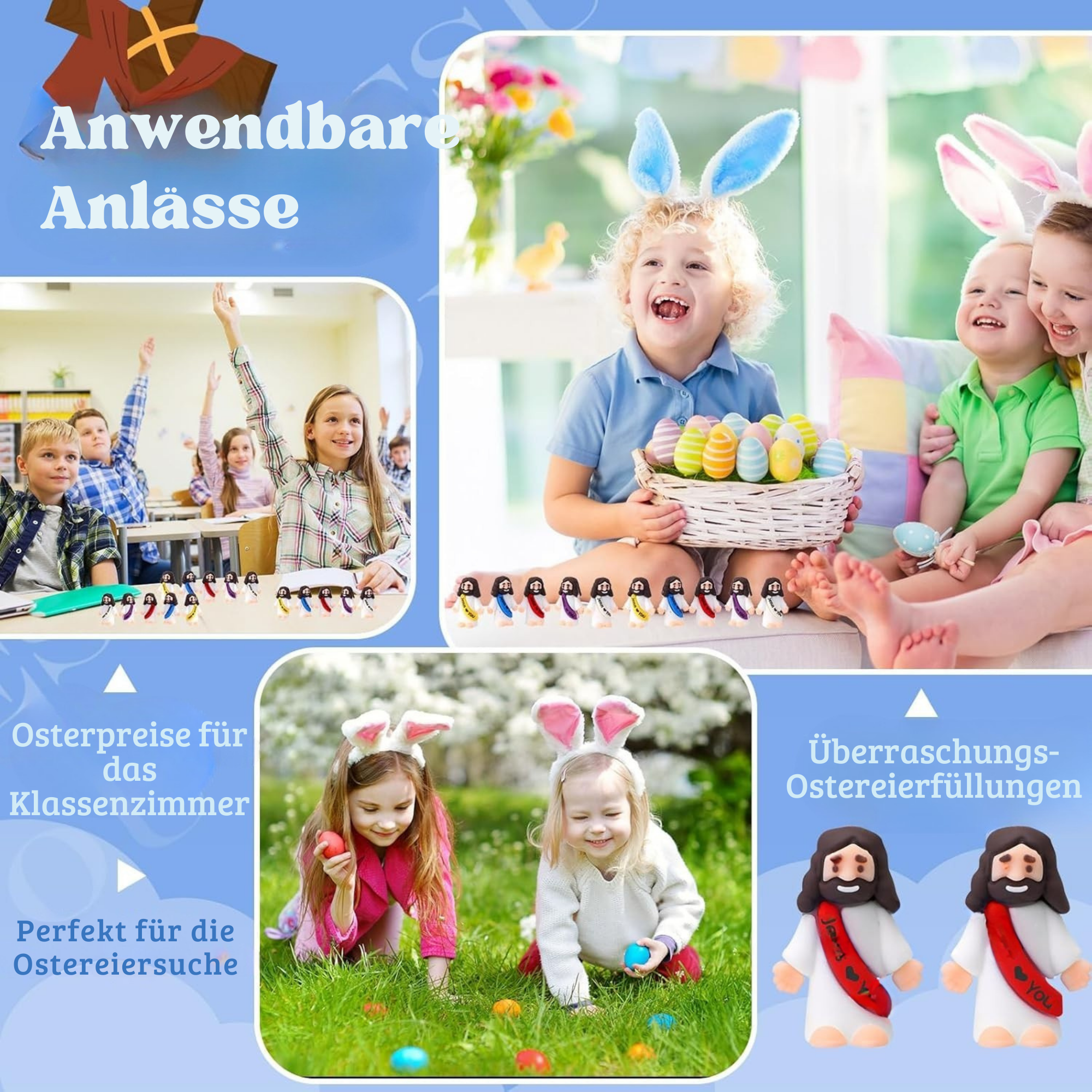KreuzKraft™ / Kreative Jesus Liebt Dich Figuren
