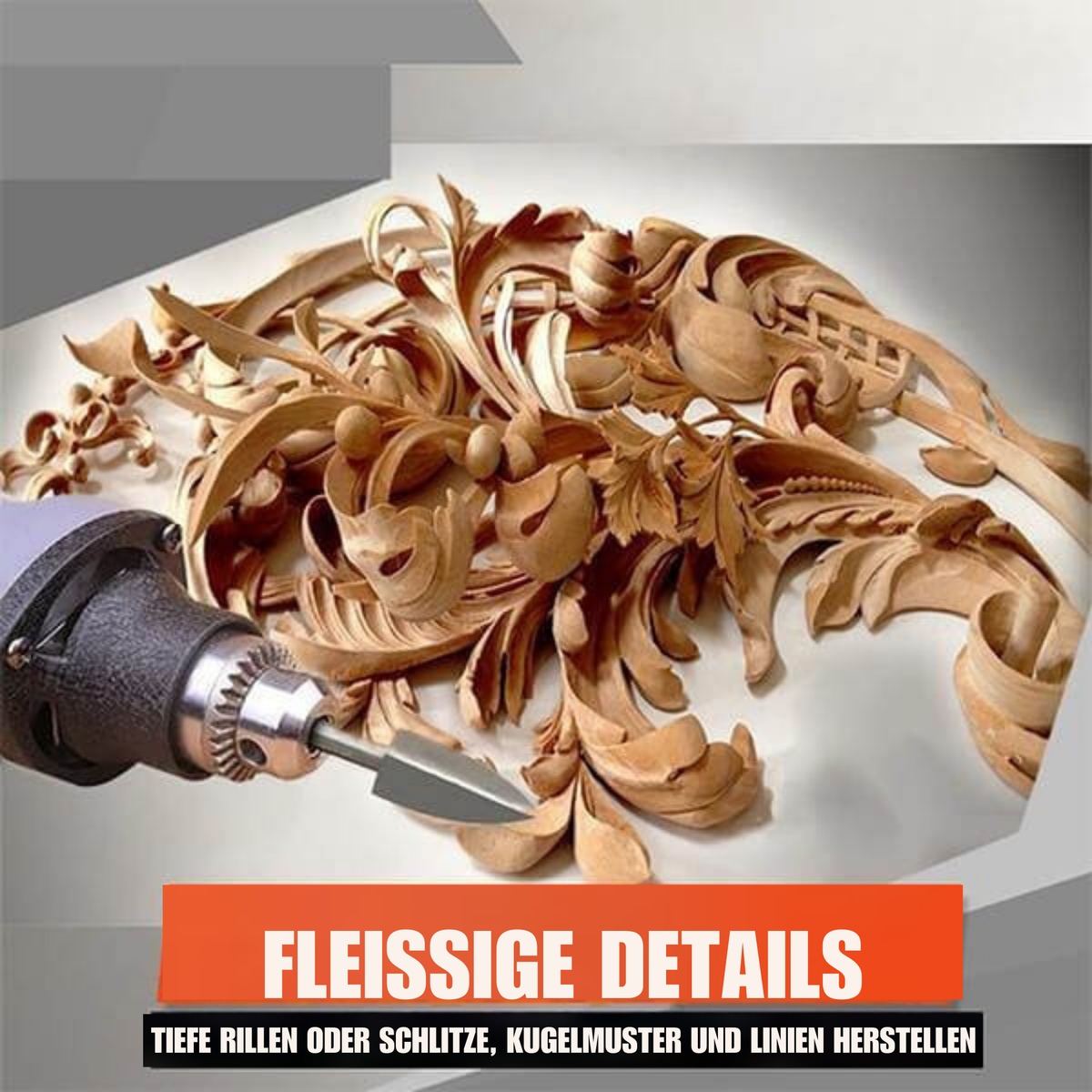 HolzHauer™ / 5-teiliges Holzschnitzbohrer-Set