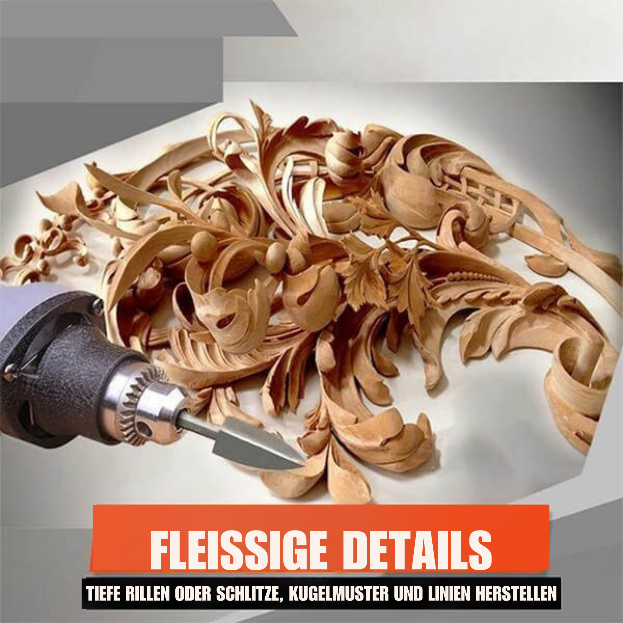 HolzHauer™ / 5-teiliges Holzschnitzbohrer-Set