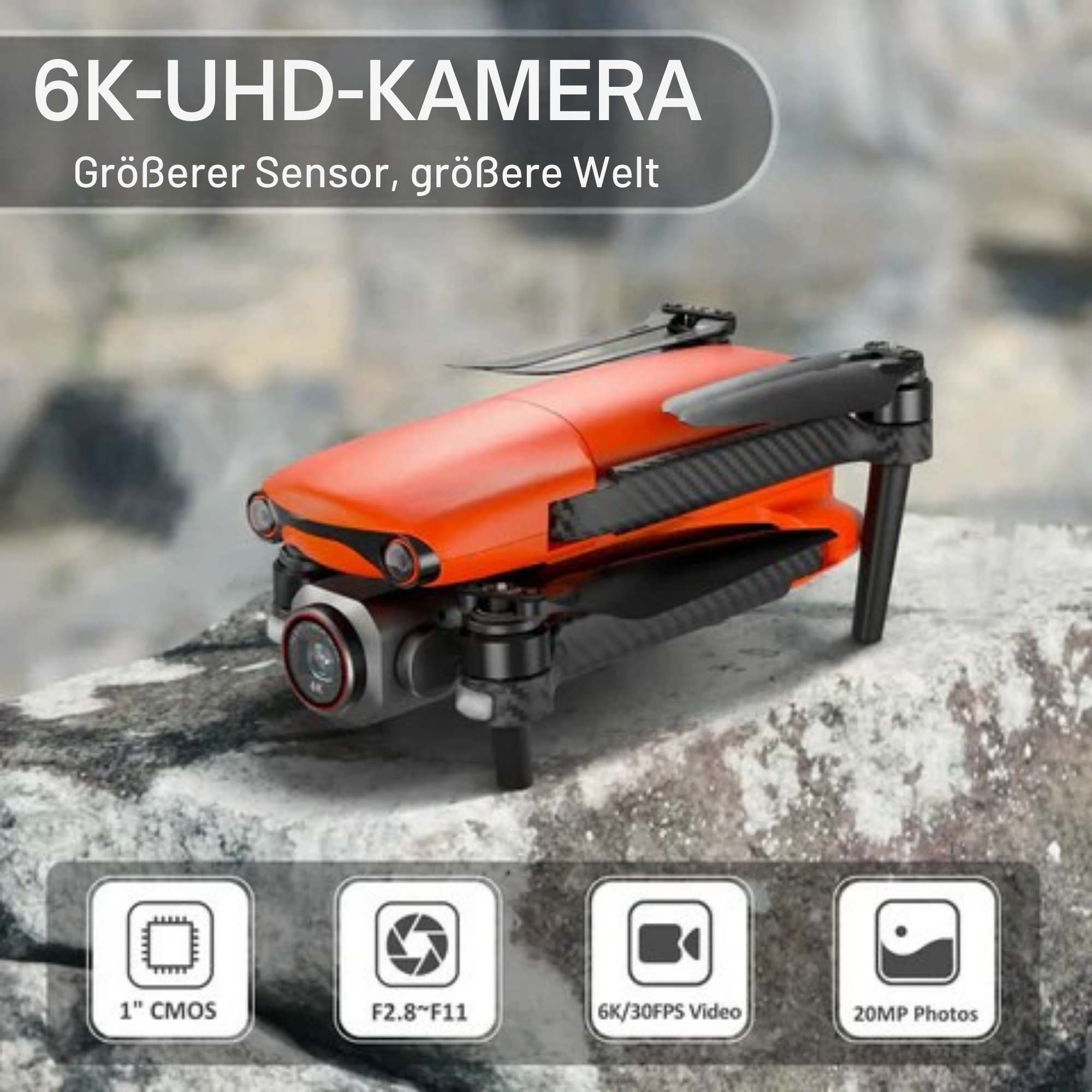 DrohnenDream™ / Professional 4K Drone With Obstacle Avoidance