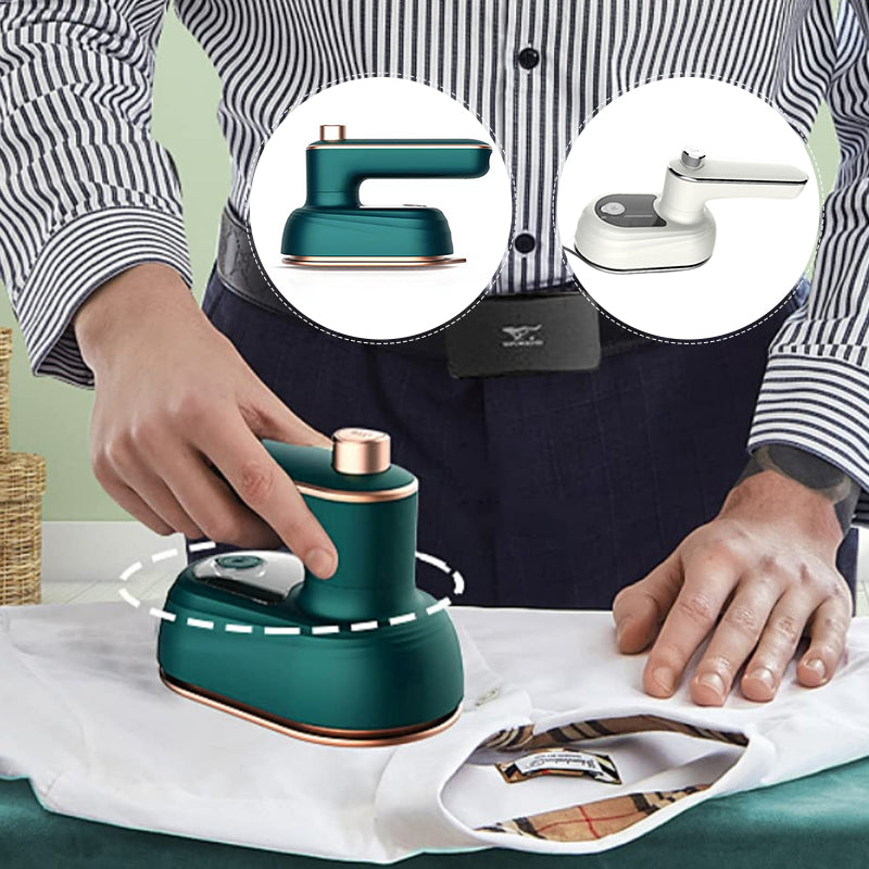 FaltenFrei™ / Kompaktes 2-in-1 Mini Dampfbügeleisen