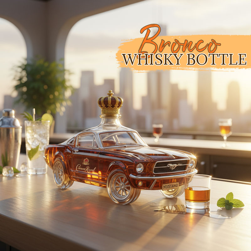 WhiskyWild™ / Bronco Whiskyflasche
