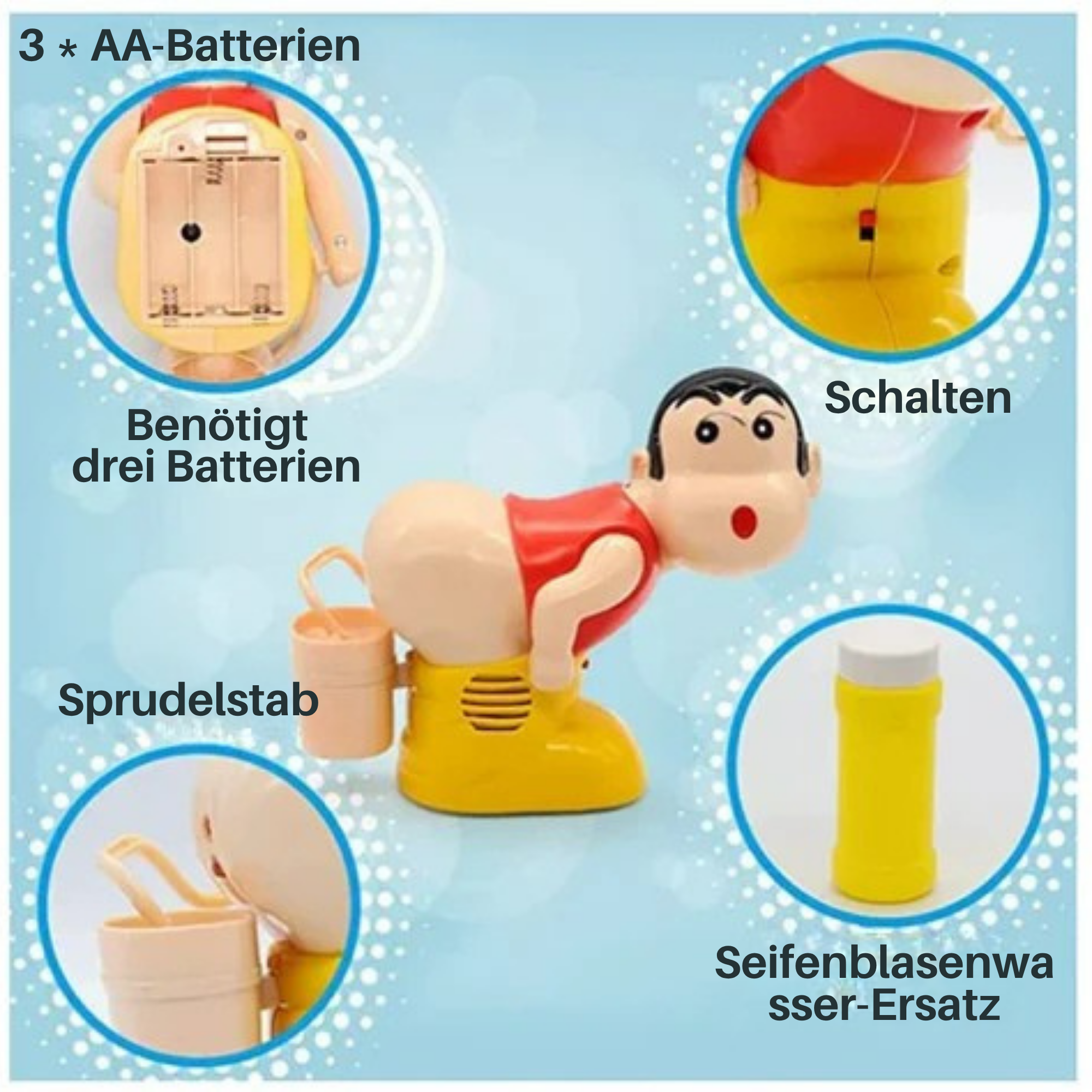 KicherKugel™ / Furzblasenbläser