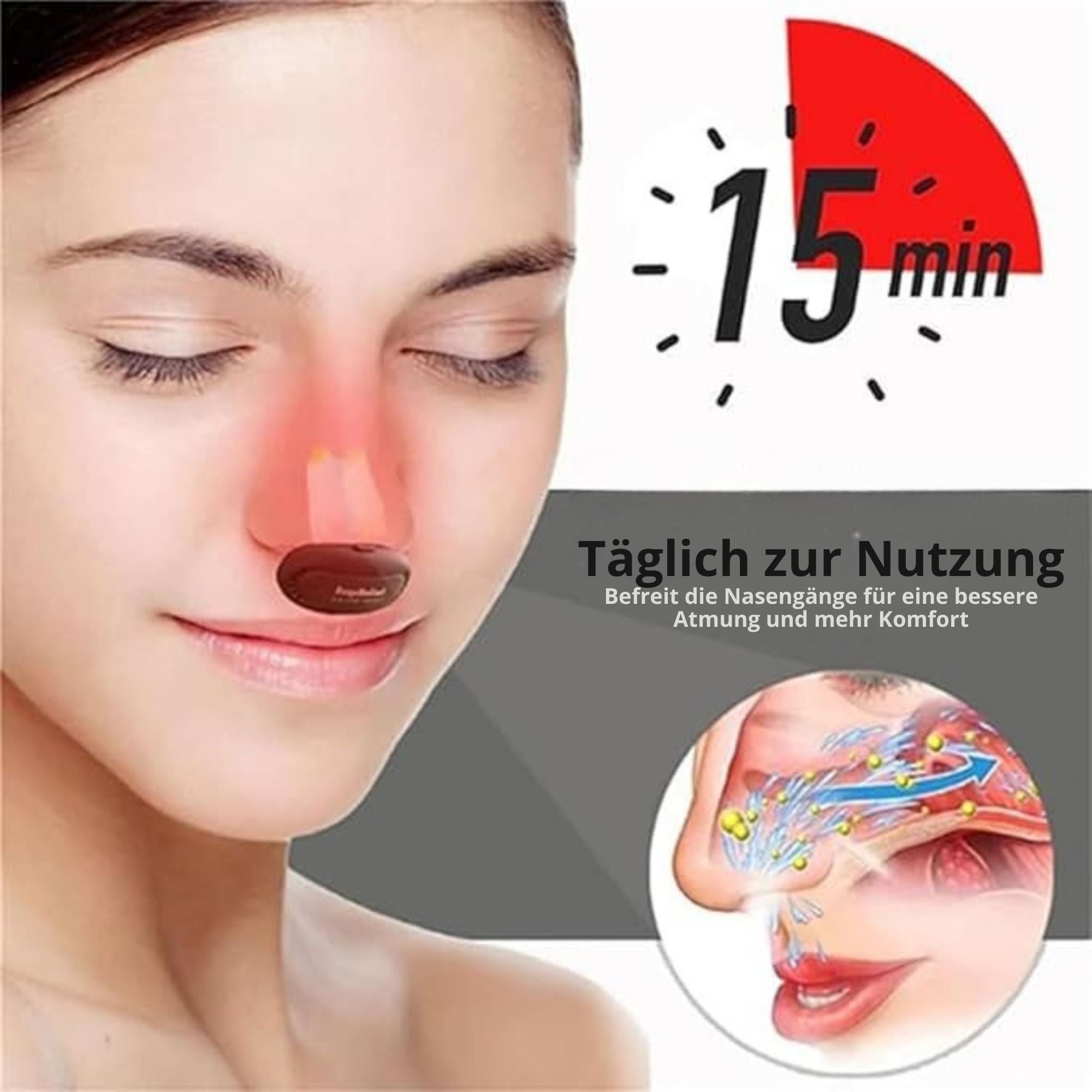 AtemAllen™ / Lindere Nasendruck Und Atme Tief Durch!