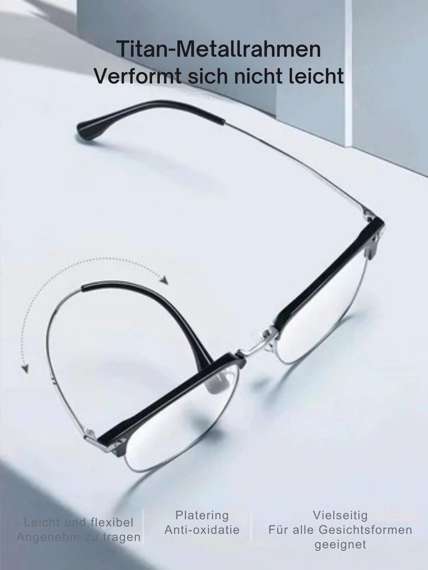 OptikOase™ / Ultraleichte Brille Mit Anti-Blau Licht Schutz & Lesehilfe  (1+1 GRATIS)