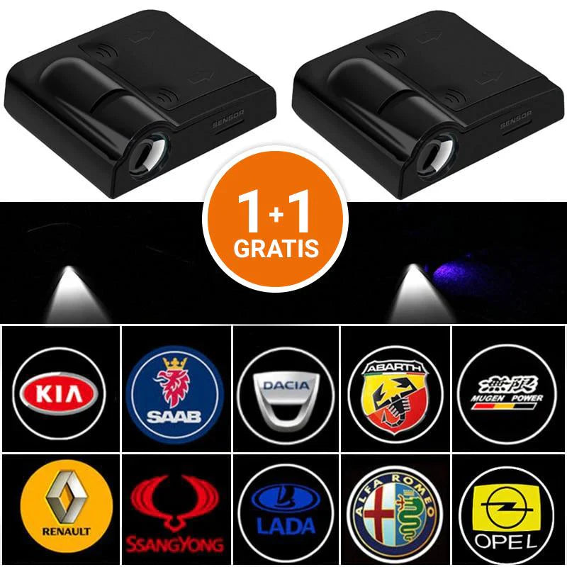 LichtLogo™ / Auto Logo LED (1+1 GRATIS)