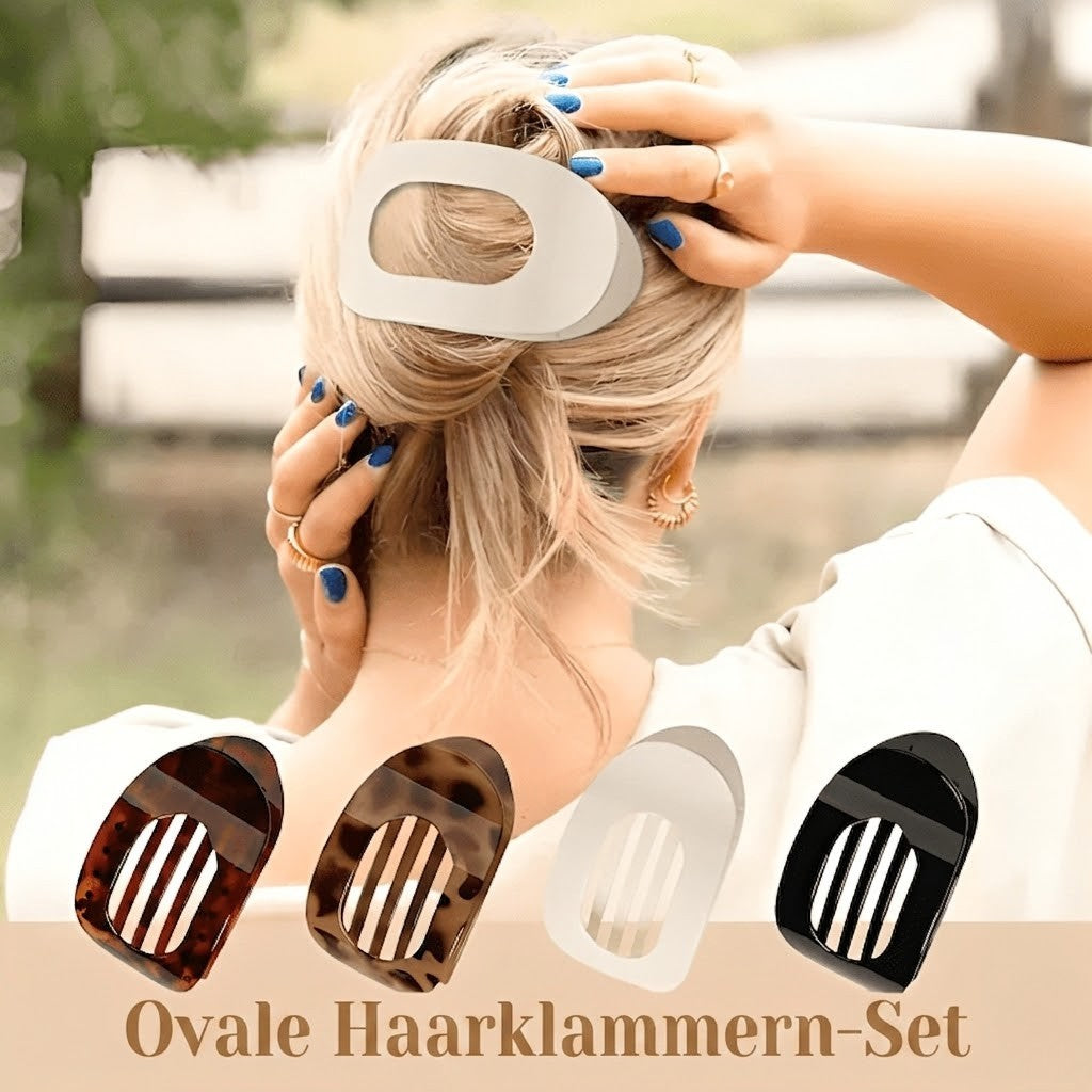 4+4 GRATIS HEUTE | FloraClip / Haarspange mit rutschfestem Design