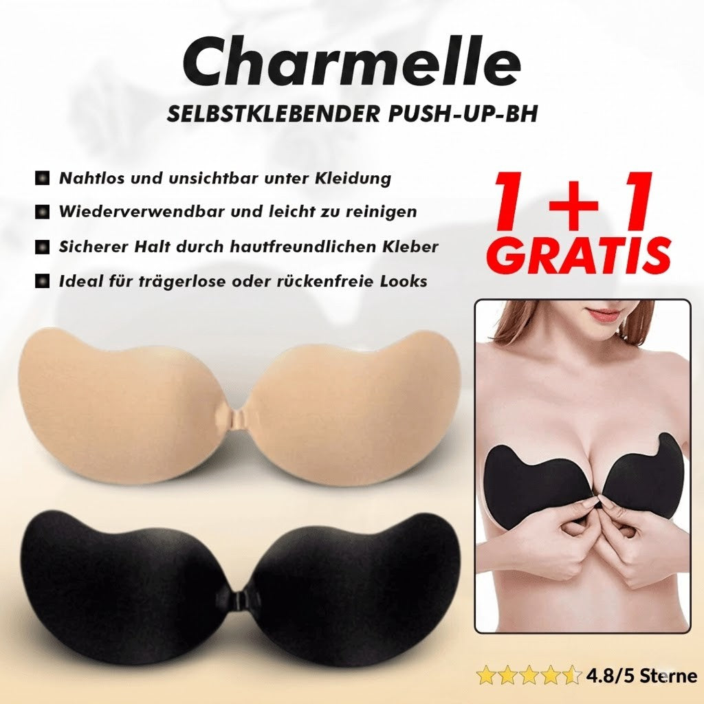 Charmelle / Selbstklebender Push-up-BH (1+1 GRATIS)