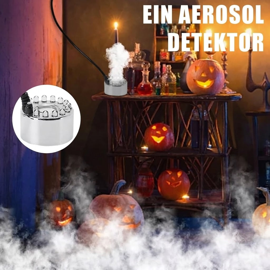 NebelNacht – Gruselige Dekoration mit Ultraschall-Nebelmaschine