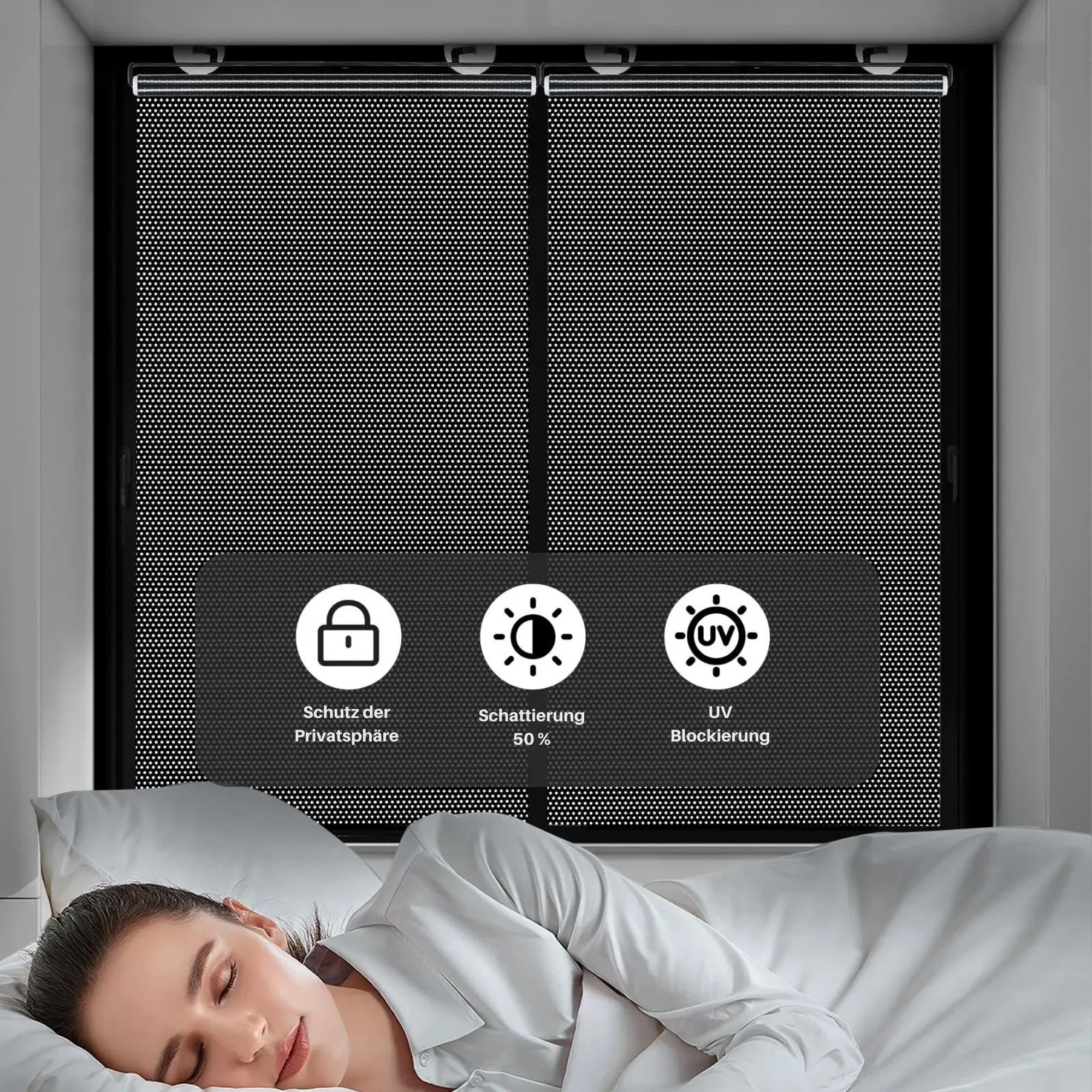 SchattenRollo™ / Schutz, Stil & Privatsphäre für dein Zuhause (1+1 GRATIS)