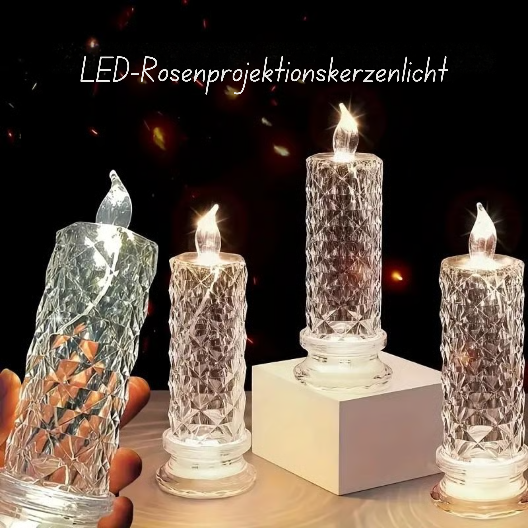 TischTraumlicht™ / LED-Kristallkerzenlichter