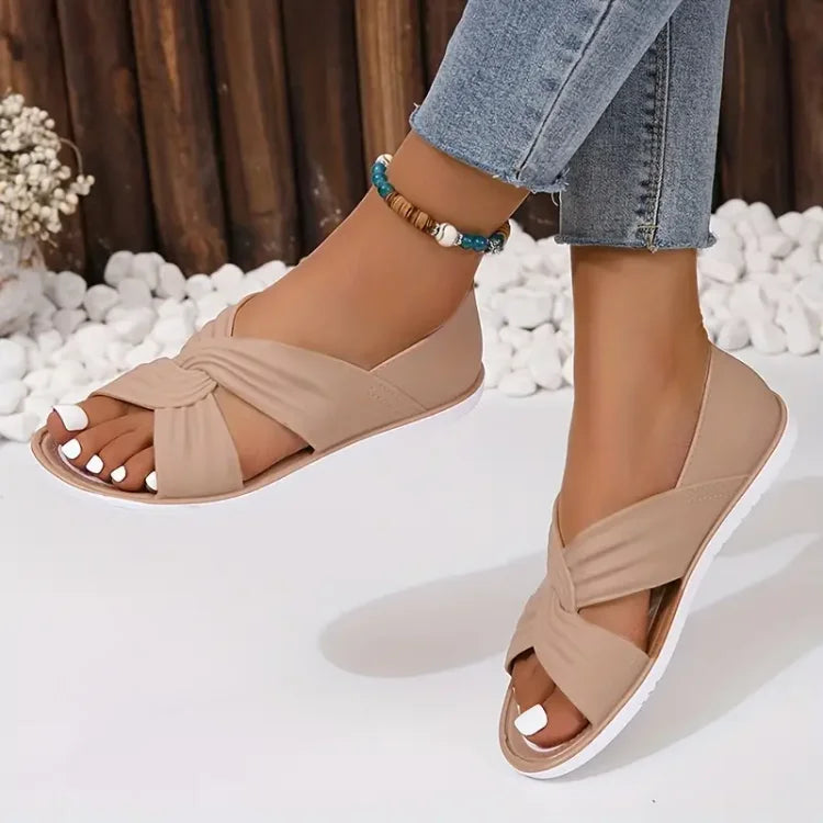 Gabriele / Bowtie Slide Sandalen