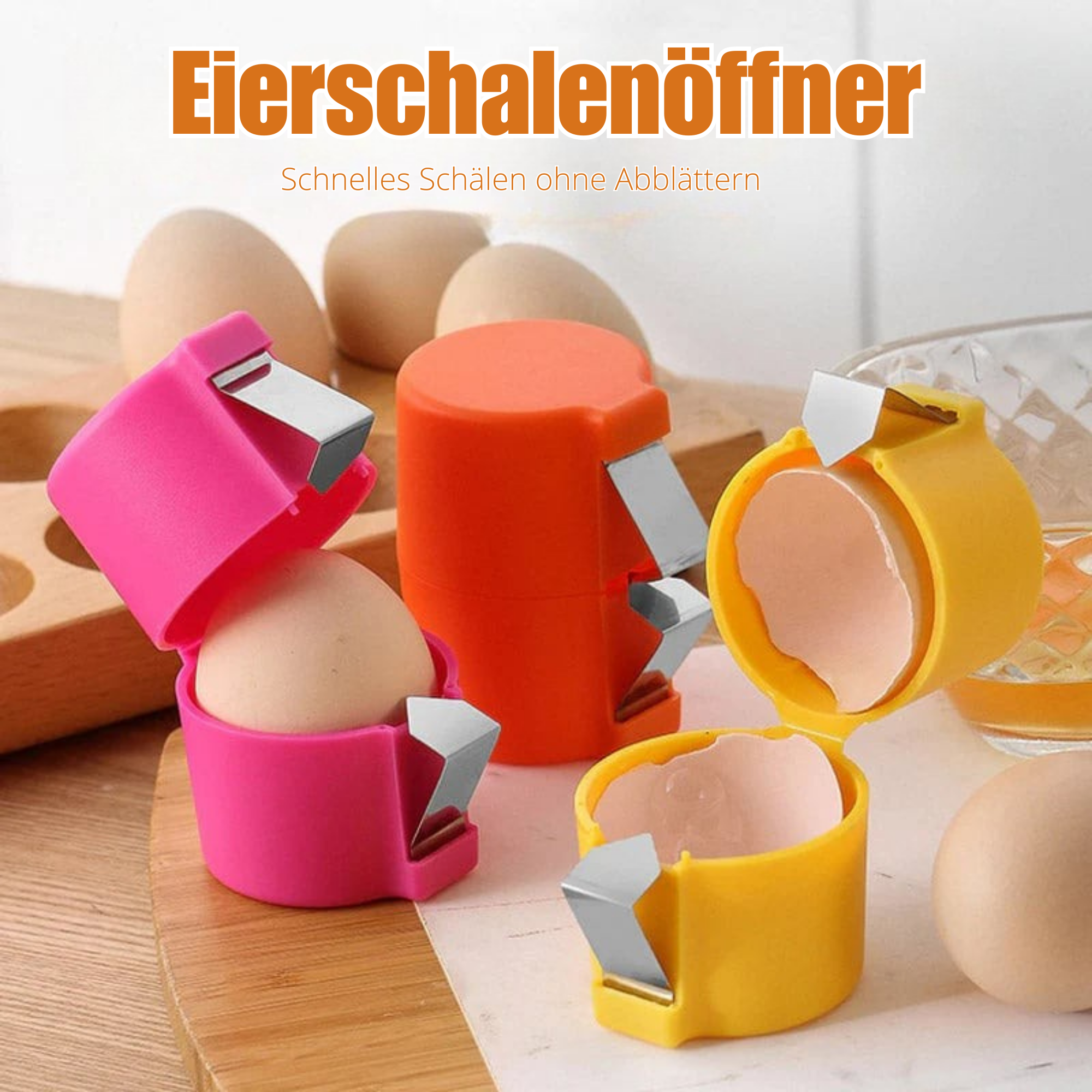 KnackKlick™ / Effiziente Lösung zum Eierknacken
