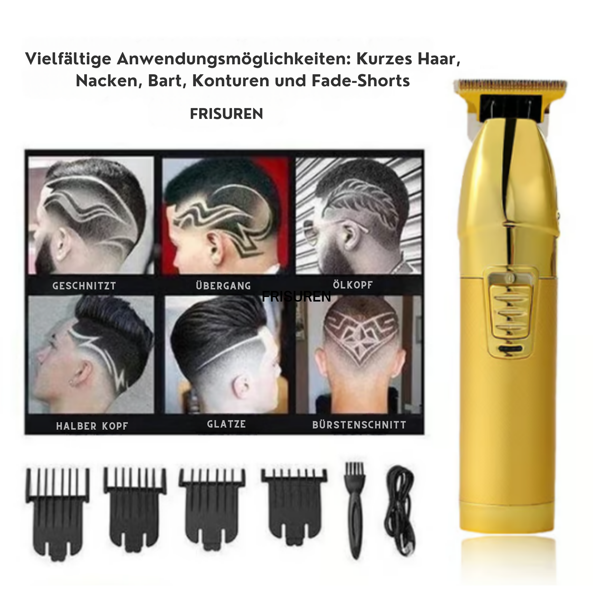 StyleSchnitt™ / Kabelloser Haarschneider Für Präzisen, Sauberen Schnitt