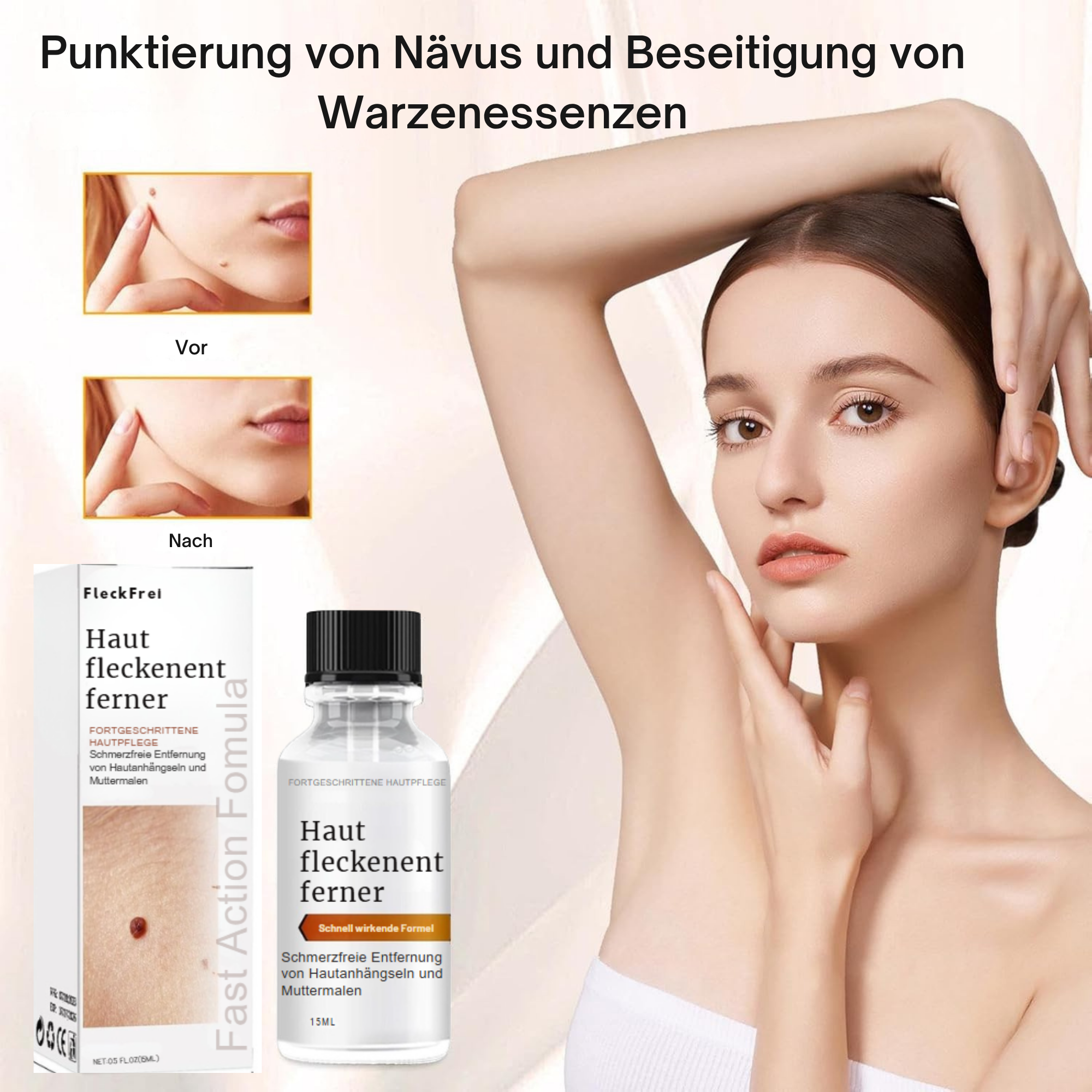 FleckFrei™ / Erhalte Makellose, Fleckenfreie Haut! (1+1 GRATIS)