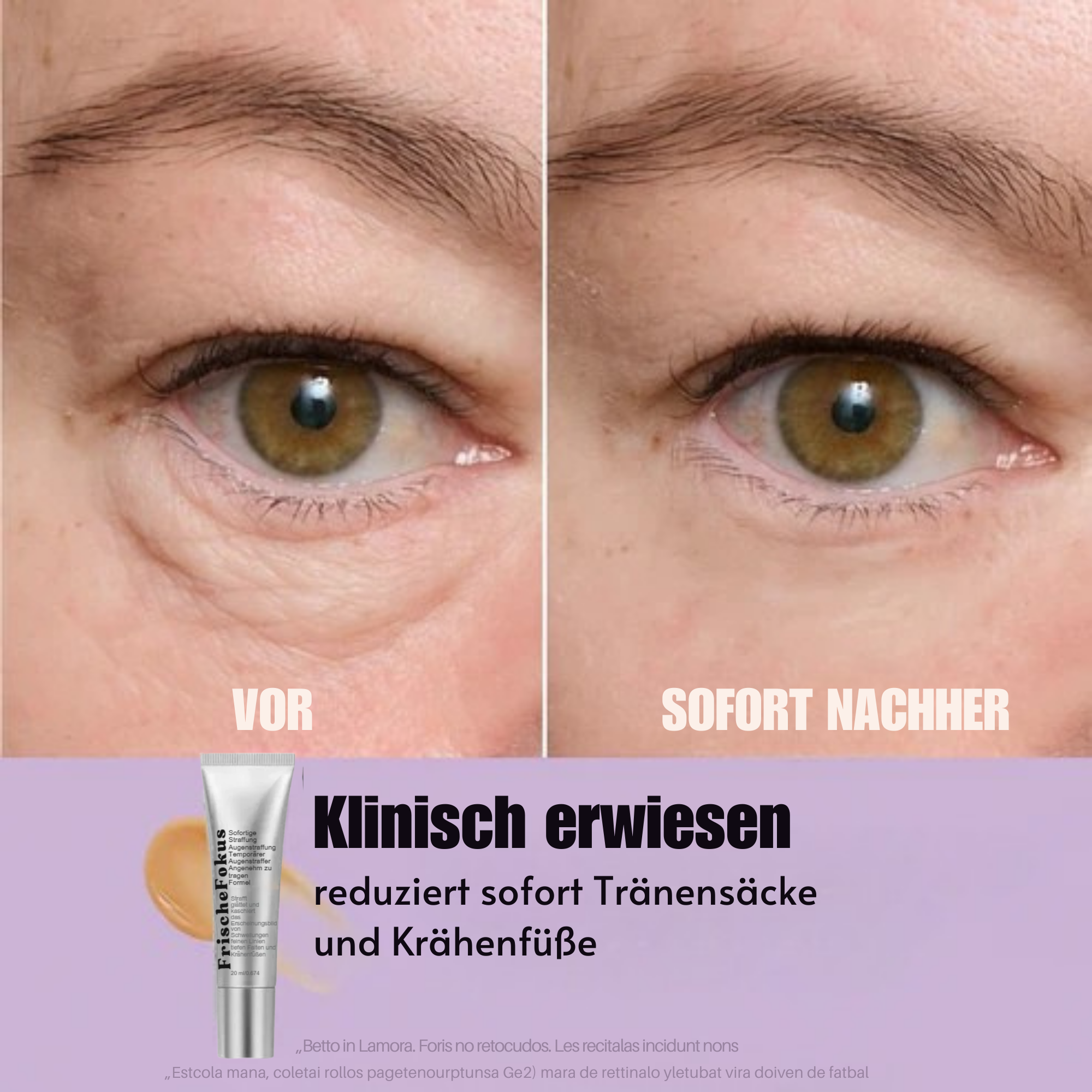 FrischeFokus™ / Verjüngendes, straffendes Augengel