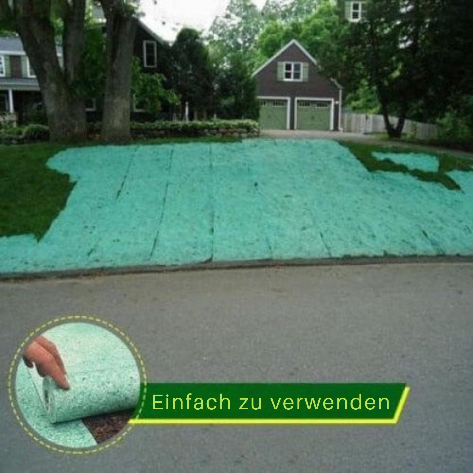 GrünGlanz™ / Einfacher, Grüner Rasen