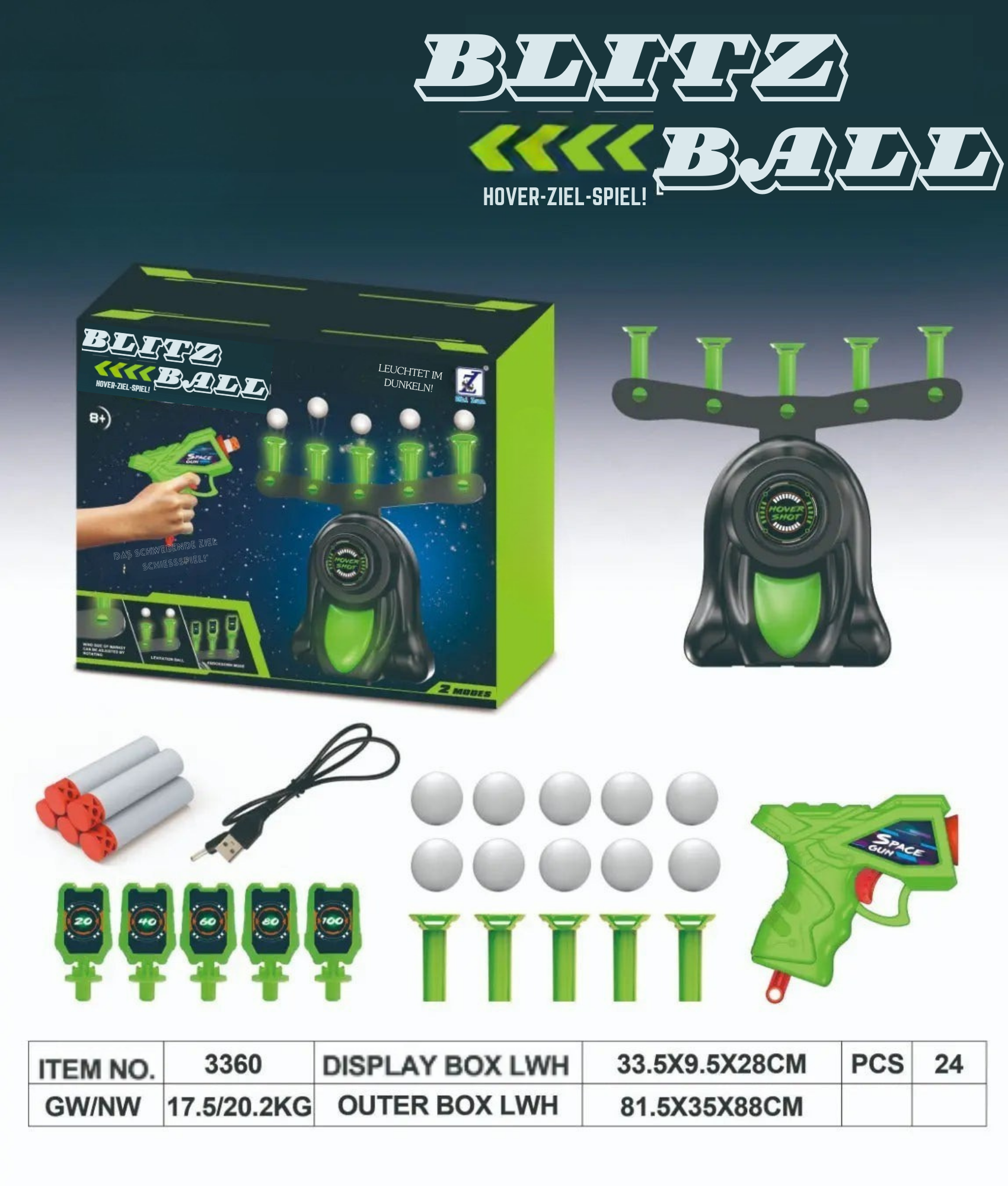 BlitzBall™ / Schärfen Sie Ihre Fähigkeiten Und Entfachen Sie Freude!