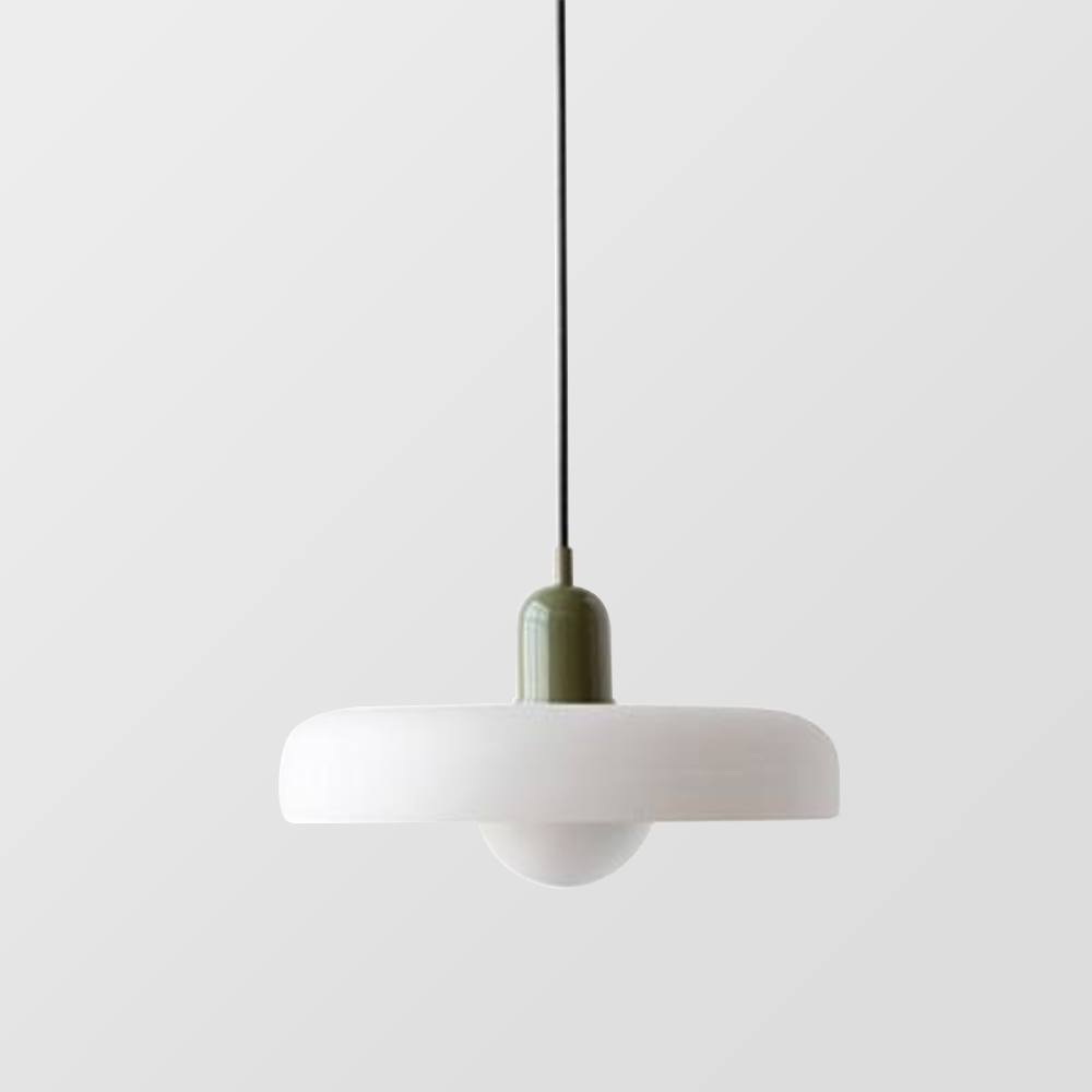 Aurelio™ | Bauhaus-Pendelleuchte aus farbigem Glas