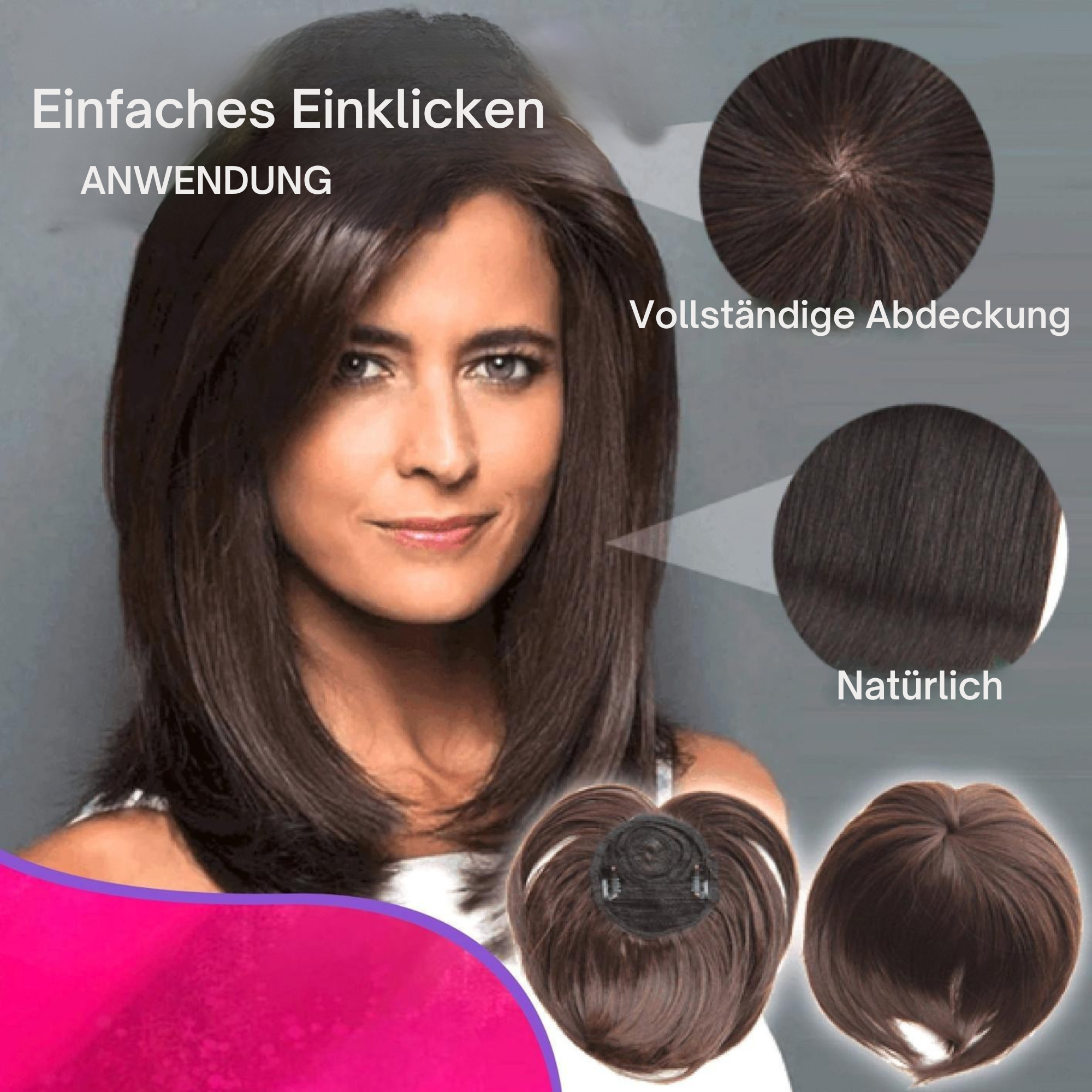 1+1 Gratis | Leonie Natürliche Haar-Clip-In-Extensions – Für doppelte Schönheit