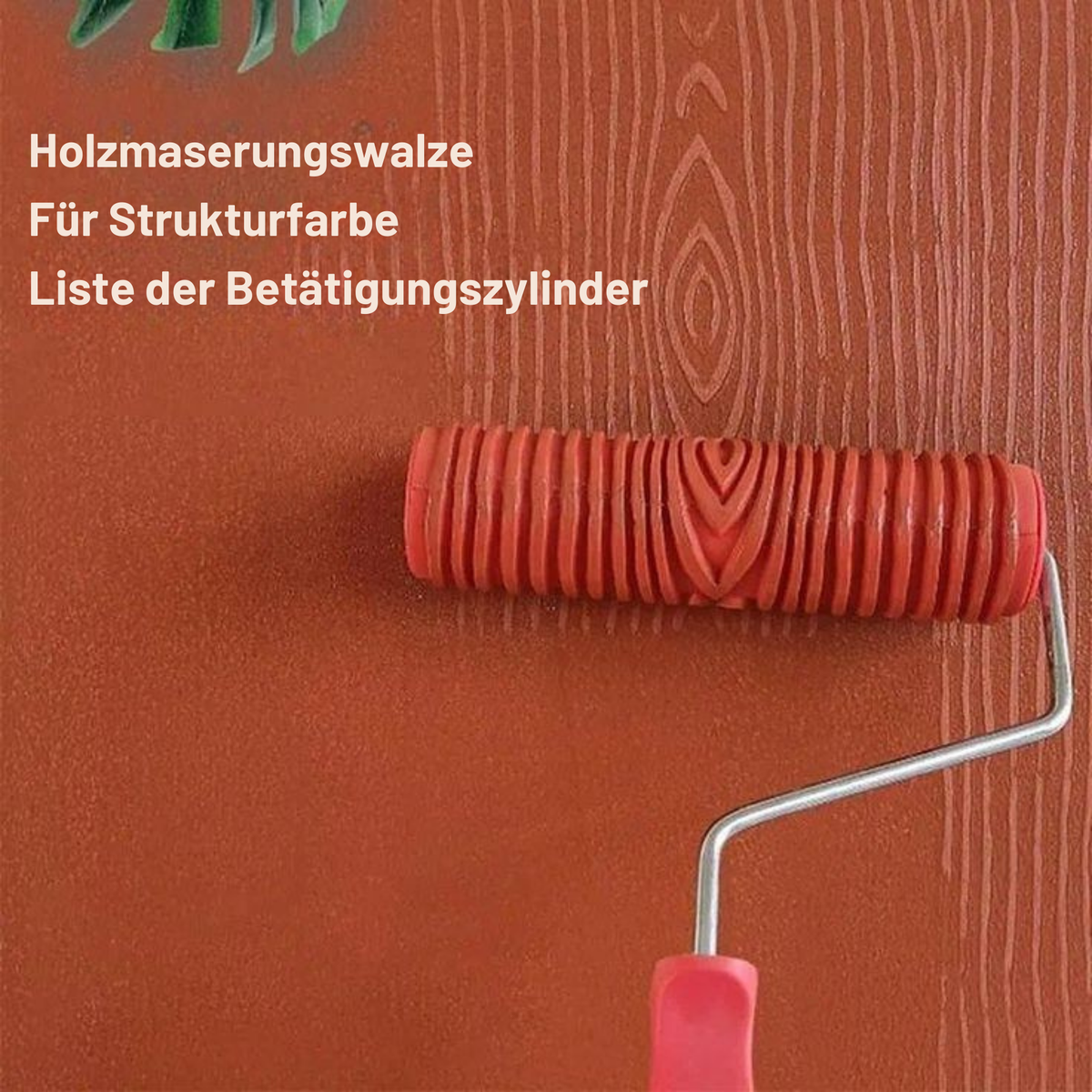 RollenTausch™ / Farbroller mit Prägestruktur für Wanddekoration