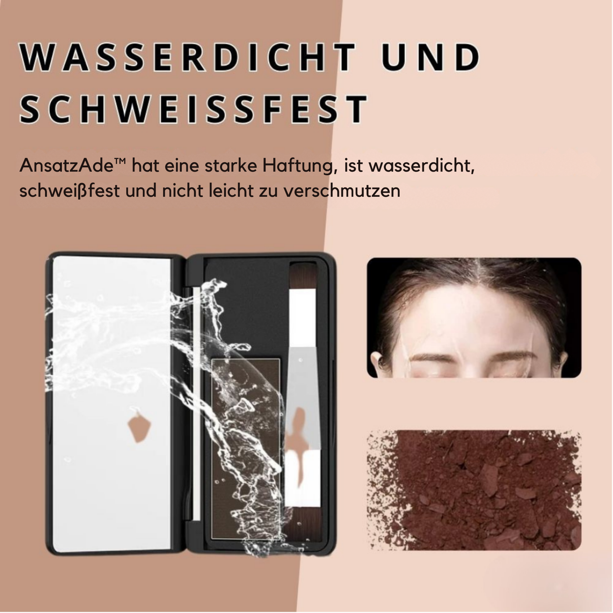 AnsatzAde™ / Sag Lebewohl zu Deinem Haaransatz! (1+1 GRATIS)