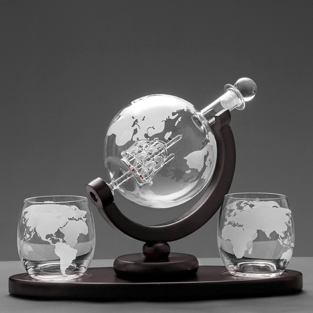 WeltWhisky™ / Globe Whisky-Set