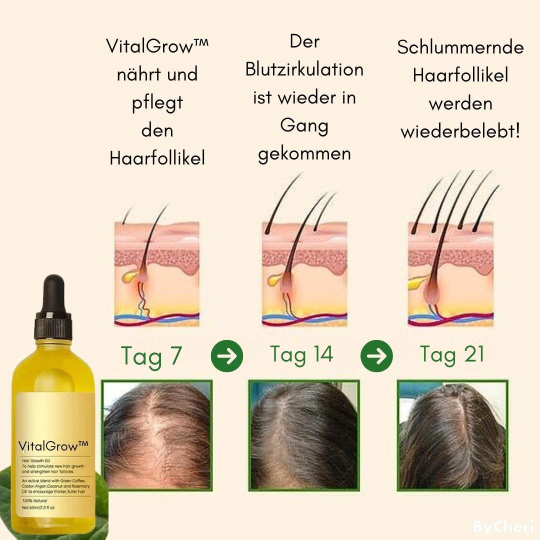 Katharina™ |  Ihre natürliche Ölbehandlung für Haarwachstum