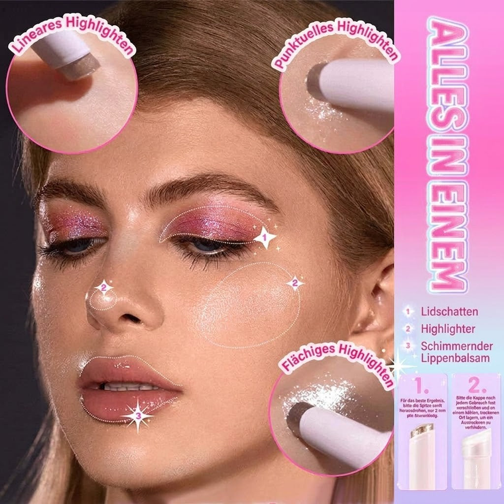 Gleamira - Crystal Jelly Glaze Lippenstift